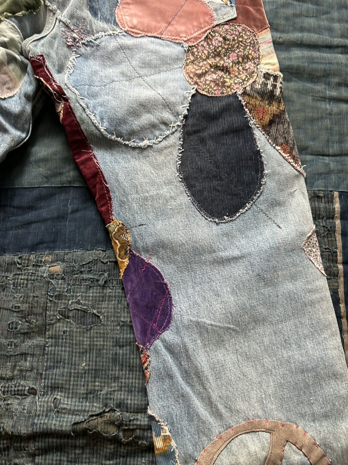 Kapital Kapital Patchwork monkey Cisco insane hippie remake kountry Size US 32 / EU 48 - 13 Thumbnail