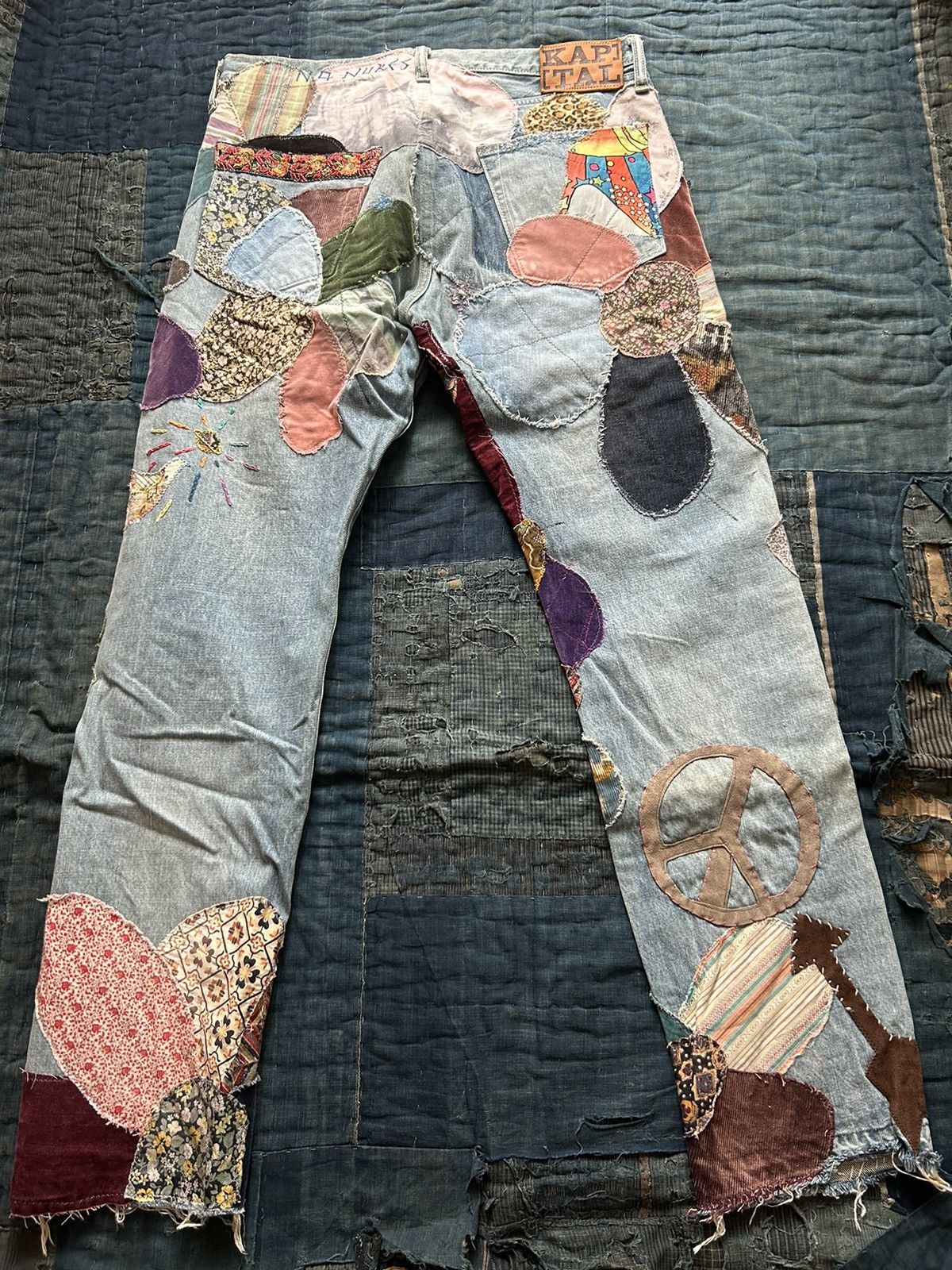 Kapital Kapital Patchwork monkey Cisco insane hippie remake kountry Size US 32 / EU 48 - 2 Thumbnail