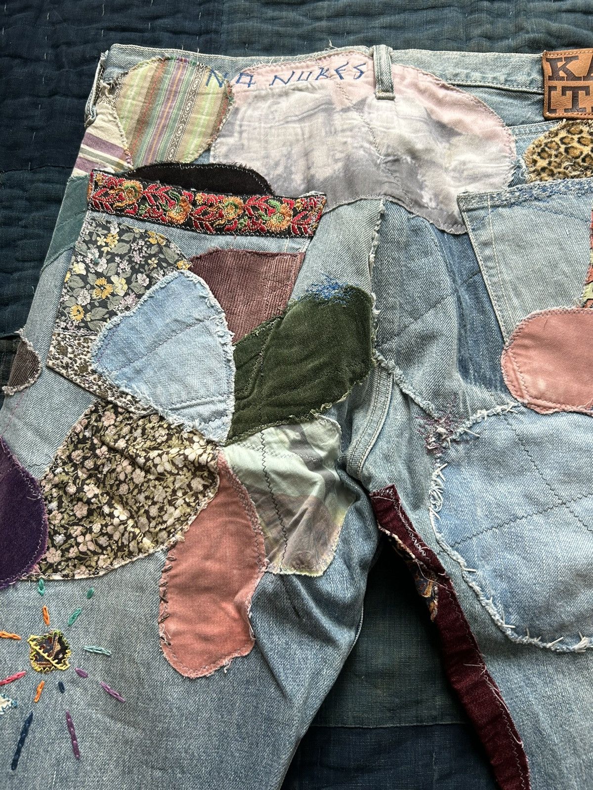 Kapital Kapital Patchwork monkey Cisco insane hippie remake kountry Size US 32 / EU 48 - 11 Thumbnail
