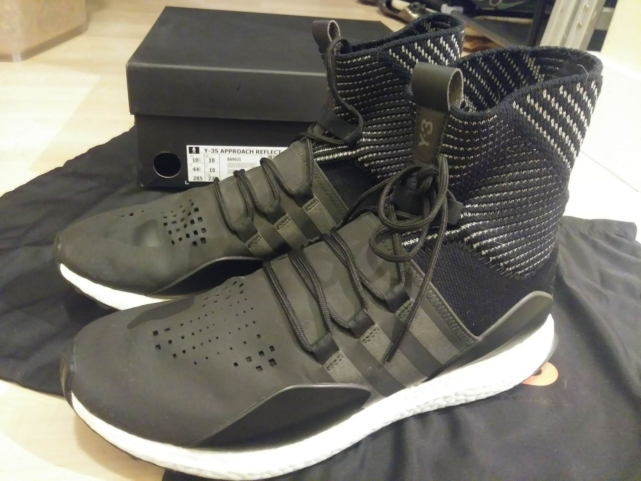 Adidas Y-3 Sport Approach Reflective Yohji Yamamoto Adidas Boots Size US 10.5 / EU 43-44 - 4 Thumbnail