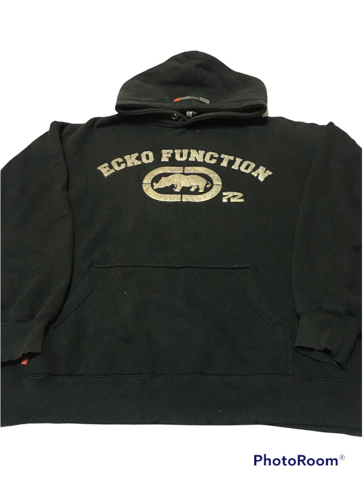 Ecko Unltd. Black Faded Eco Function Hoodie Size US XL / EU 56 / 4 - 4 Thumbnail