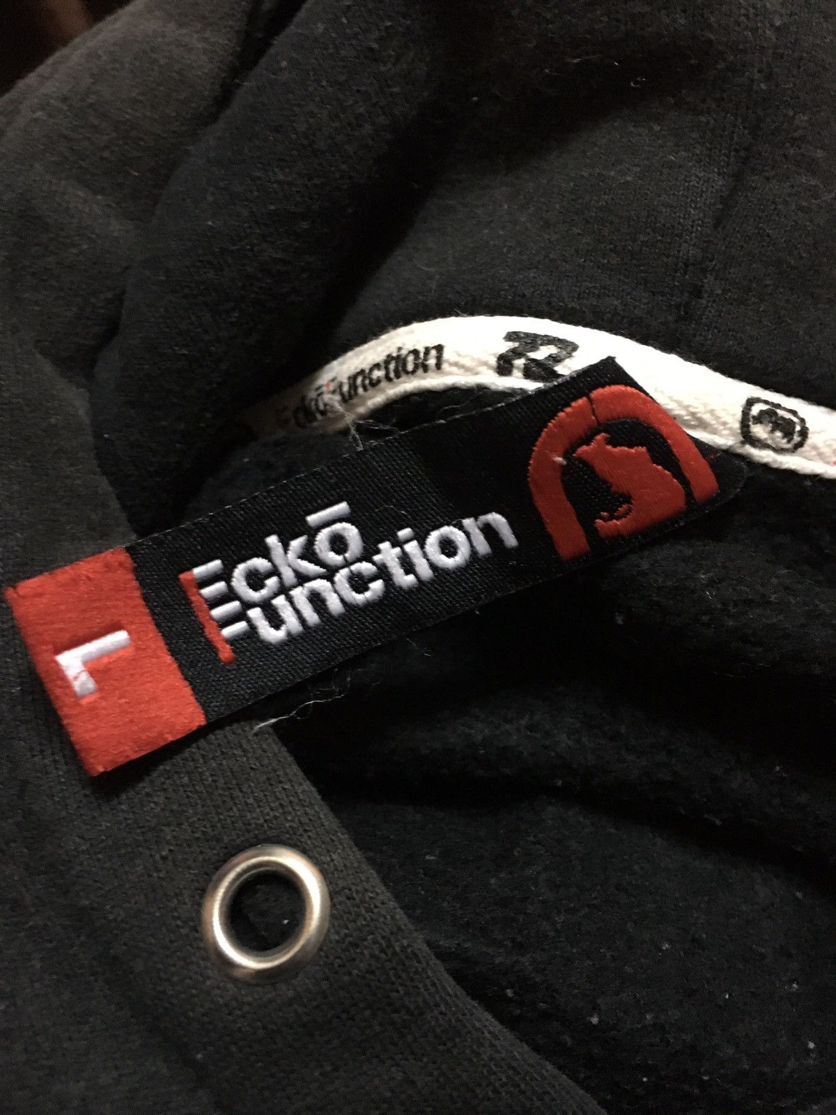 Ecko Unltd. Black Faded Eco Function Hoodie Size US XL / EU 56 / 4 - 6 Thumbnail