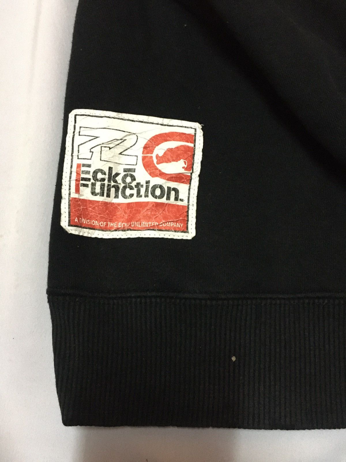 Ecko Unltd. Black Faded Eco Function Hoodie Size US XL / EU 56 / 4 - 7 Thumbnail