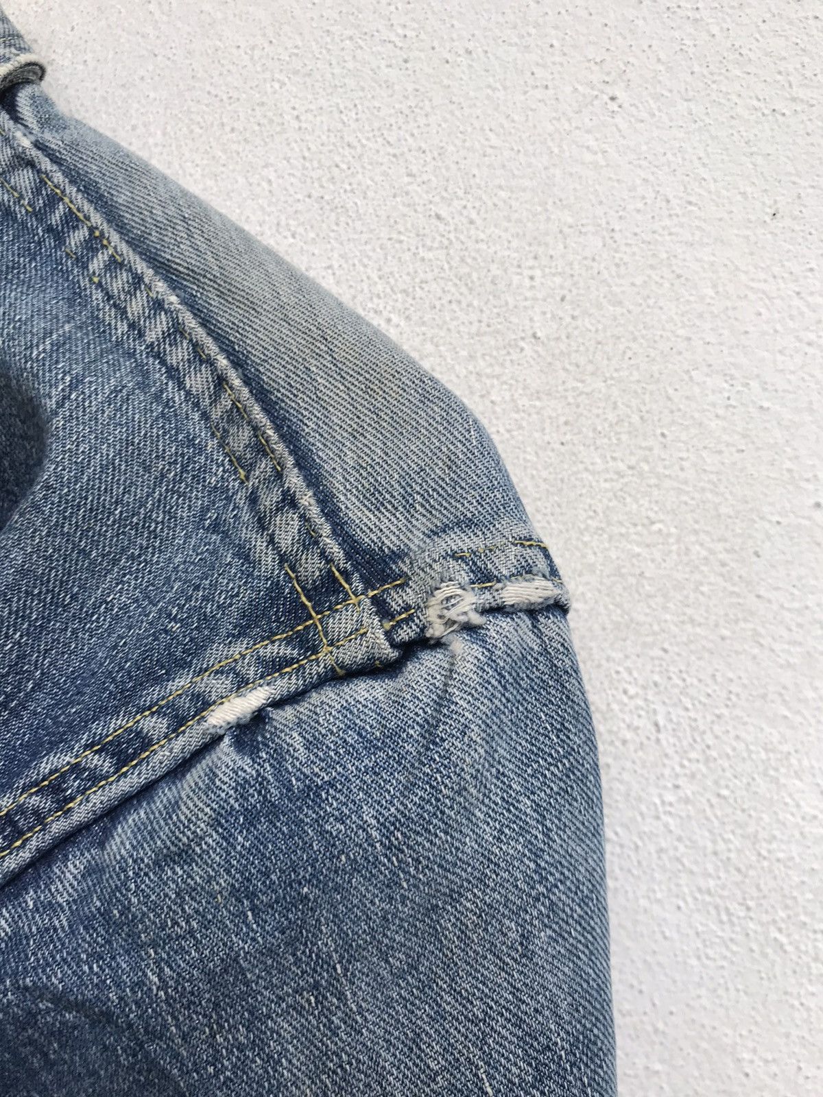 Lee Vintage 60s Lee Riders Made in USA Trucker Denim Jacket Size US S / EU 44-46 / 1 - 7 Thumbnail