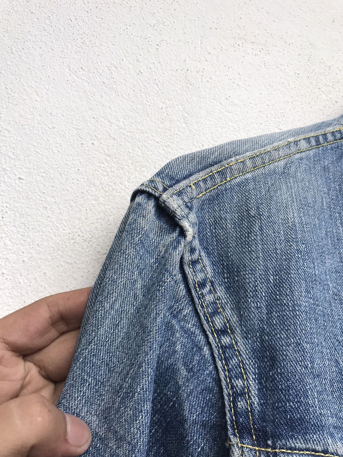 Lee Vintage 60s Lee Riders Made in USA Trucker Denim Jacket Size US S / EU 44-46 / 1 - 12 Thumbnail
