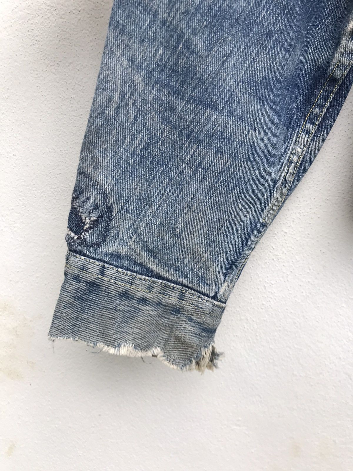Lee Vintage 60s Lee Riders Made in USA Trucker Denim Jacket Size US S / EU 44-46 / 1 - 8 Thumbnail