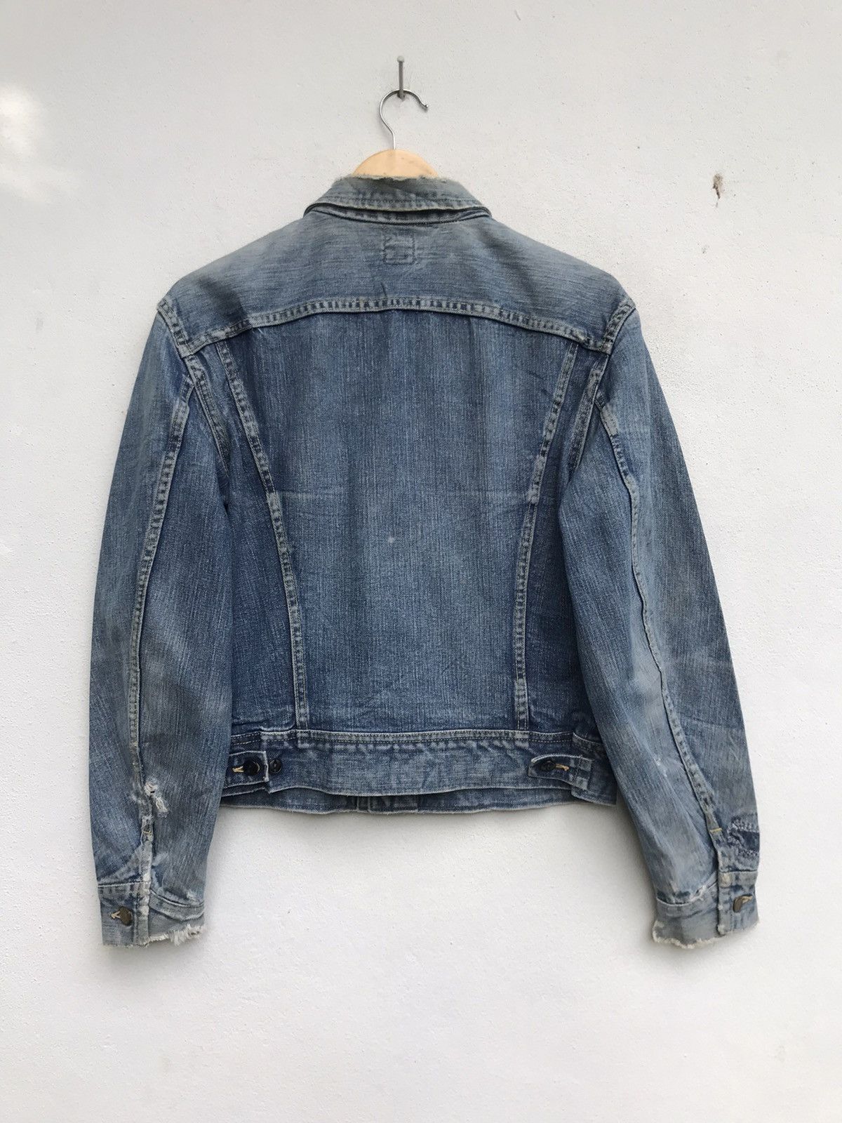 Lee Vintage 60s Lee Riders Made in USA Trucker Denim Jacket Size US S / EU 44-46 / 1 - 2 Thumbnail