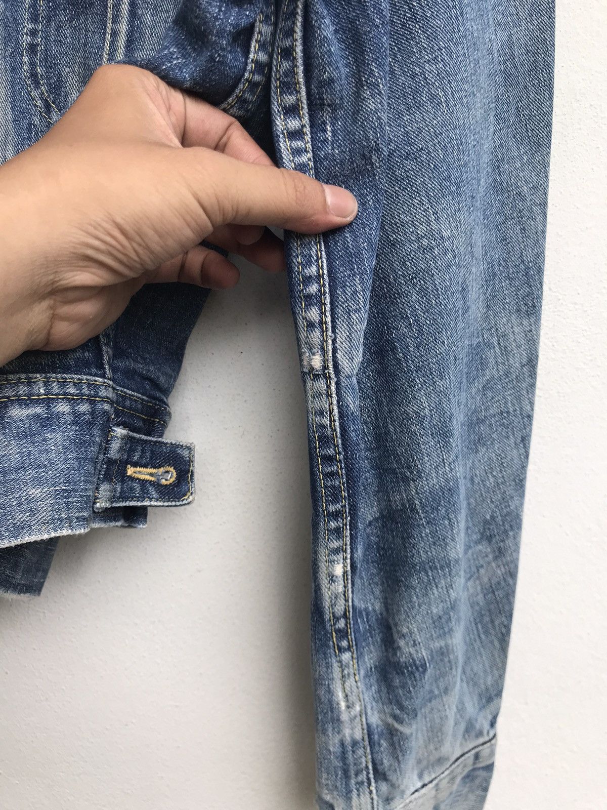 Lee Vintage 60s Lee Riders Made in USA Trucker Denim Jacket Size US S / EU 44-46 / 1 - 11 Thumbnail