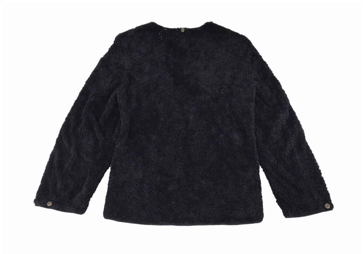 Designer PPFM Sherpa Button Jacket Fluffy Fleece Size US S / EU 44-46 / 1 - 2 Preview