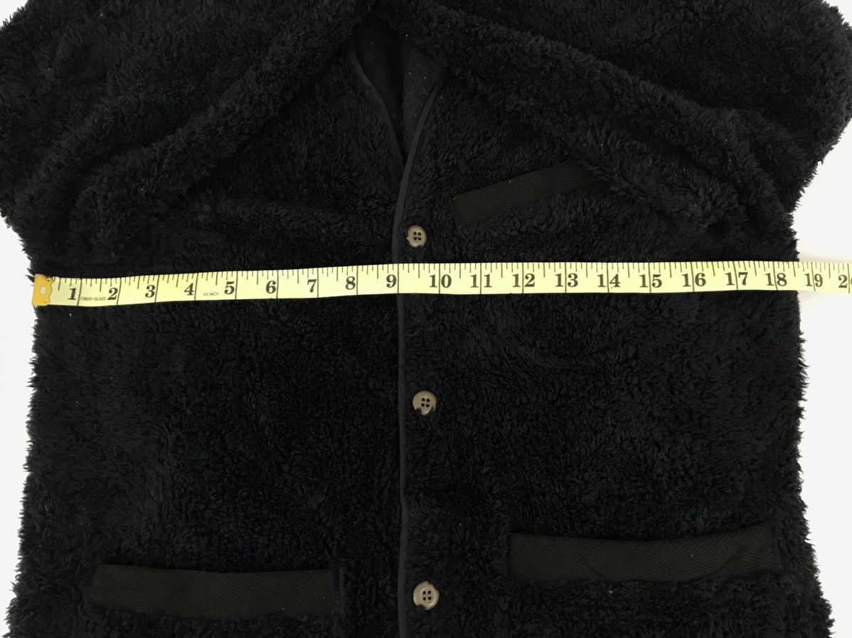 Designer PPFM Sherpa Button Jacket Fluffy Fleece Size US S / EU 44-46 / 1 - 9 Thumbnail