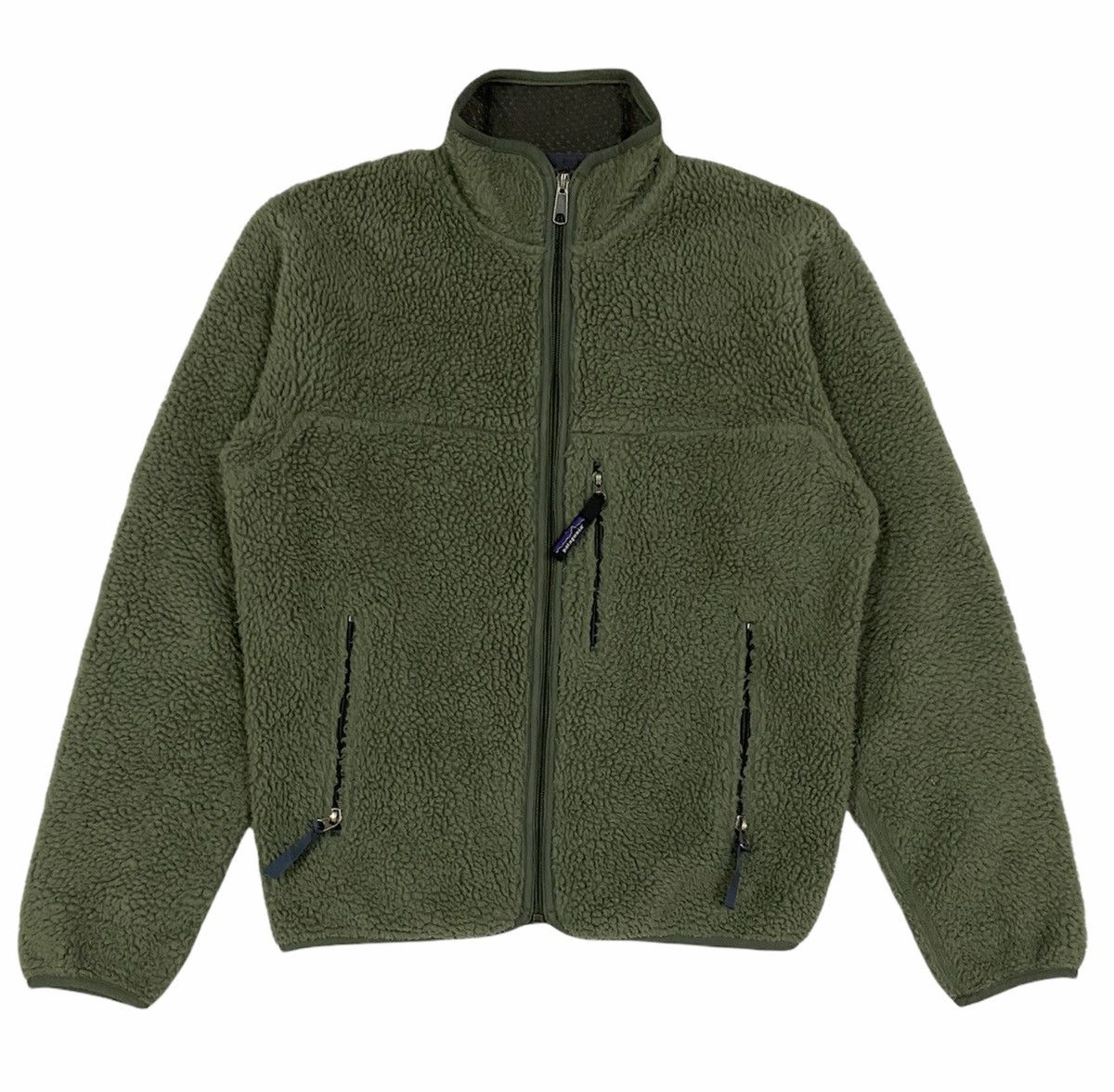 Patagonia Vtg🔥 Patagonia FA98 RetroX Deep Pile Eucalyptus Green Size US XS / EU 42 / 0 - 2 Thumbnail