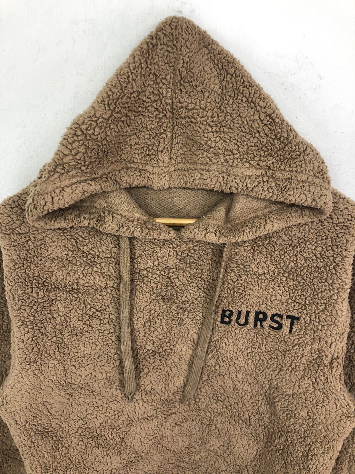 Japanese Brand Leahmatin Burst Embroidery Spellout Fleece Hoodie Size US M / EU 48-50 / 2 - 3 Thumbnail
