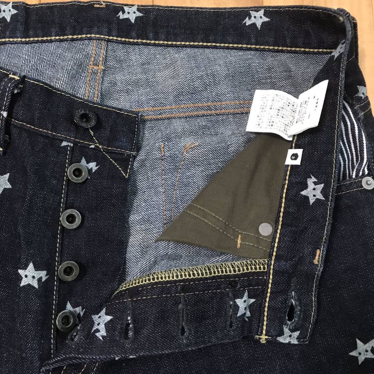 Bape BAPE STA denim shorts a bathing ape BAPE STAR ★size S Size US 30 / EU 46 - 5 Thumbnail
