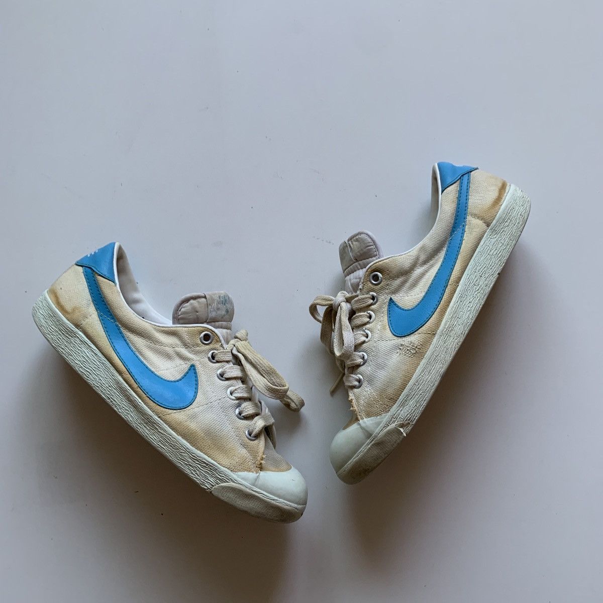 image of 80's Nike Blazer All Court Shoe 70's Travis in White, Men's