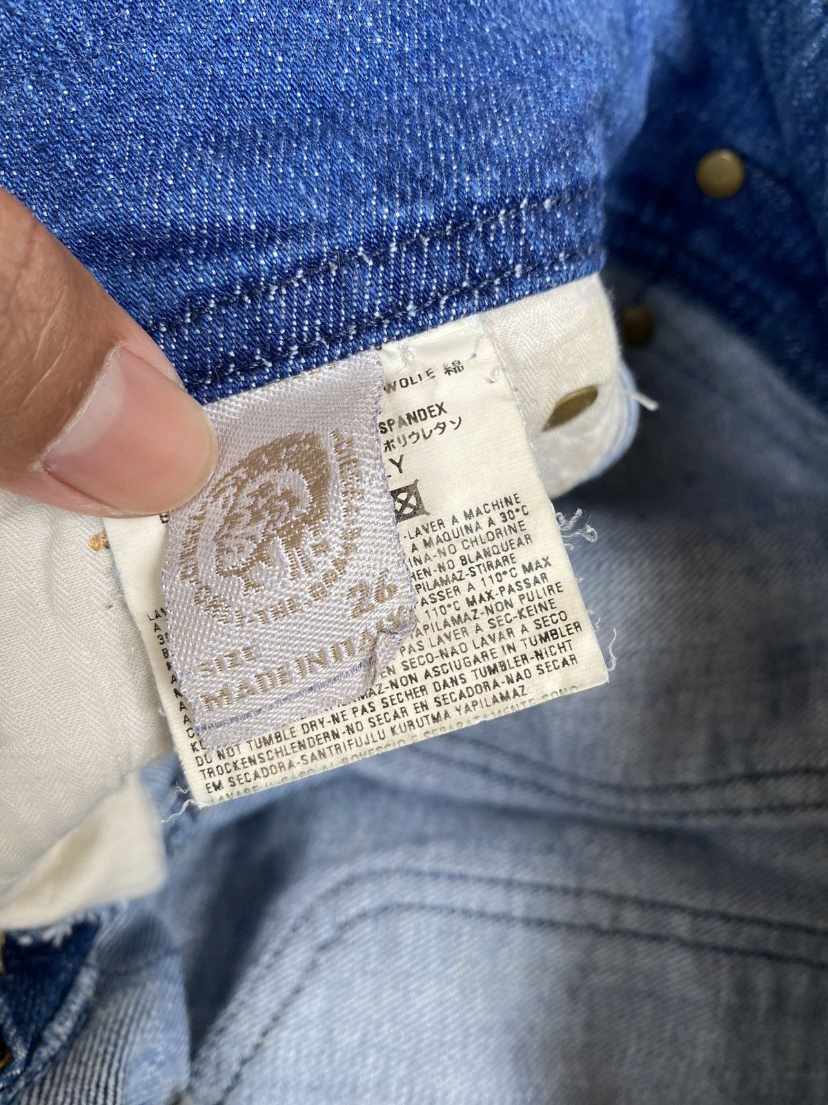 Diesel vintage diesel blue jeans Size 26" / US 2 / IT 38 - 13 Thumbnail