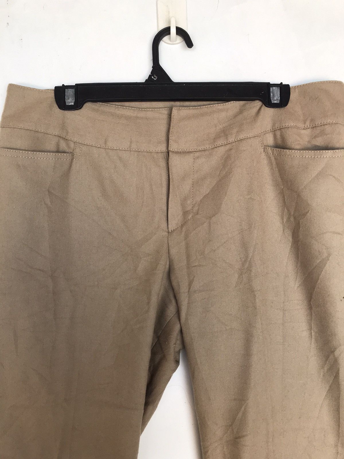 Sonia Rykiel Sonia Rykiel Wool Pants Baggy Beige Tan size 34 Size 34" / US 12 / IT 48 - 3 Thumbnail