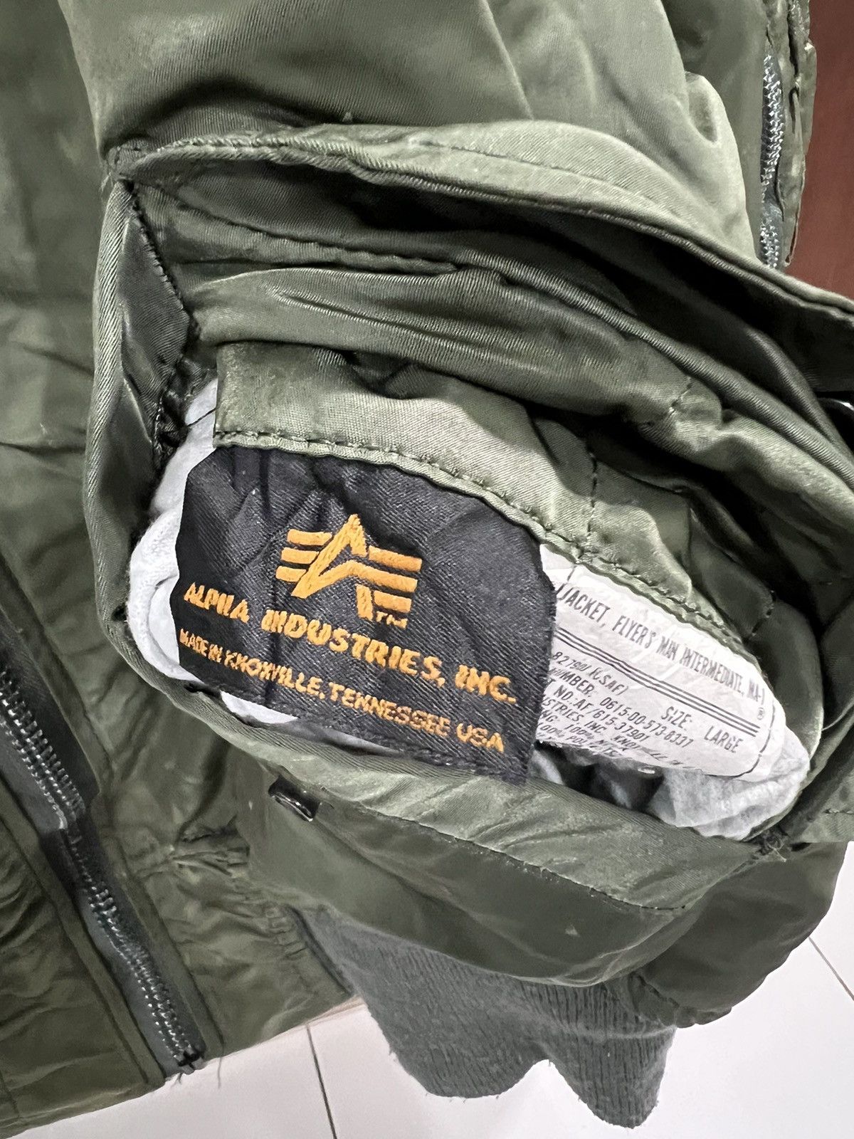 Alpha Industries Ma-1 Alpha Industrial Bomber Jacket Size US L / EU 52-54 / 3 - 6 Thumbnail