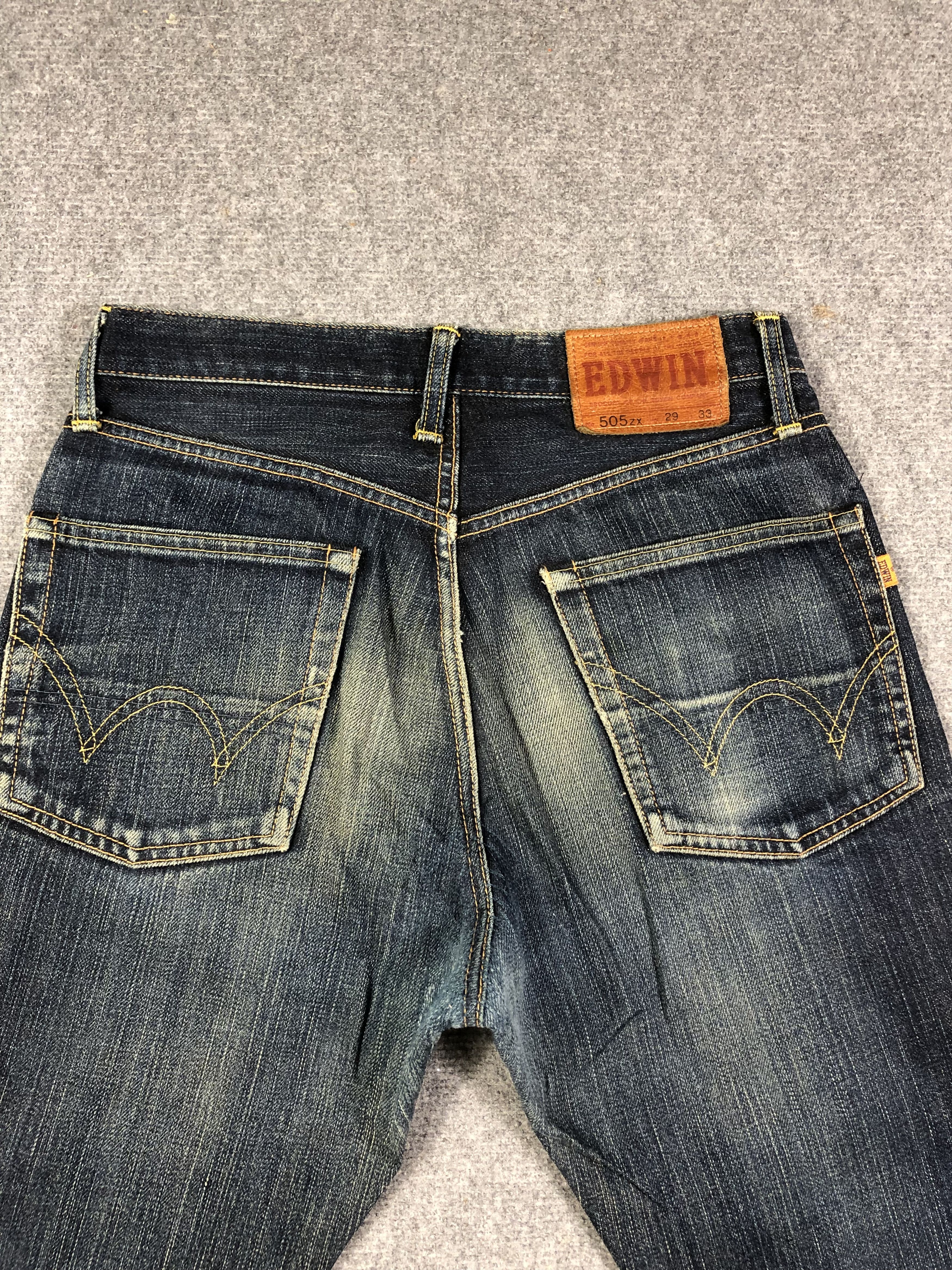 Edwin Edwin 505zx Selvedge Jeans 31x28 Size US 31 - 8 Thumbnail