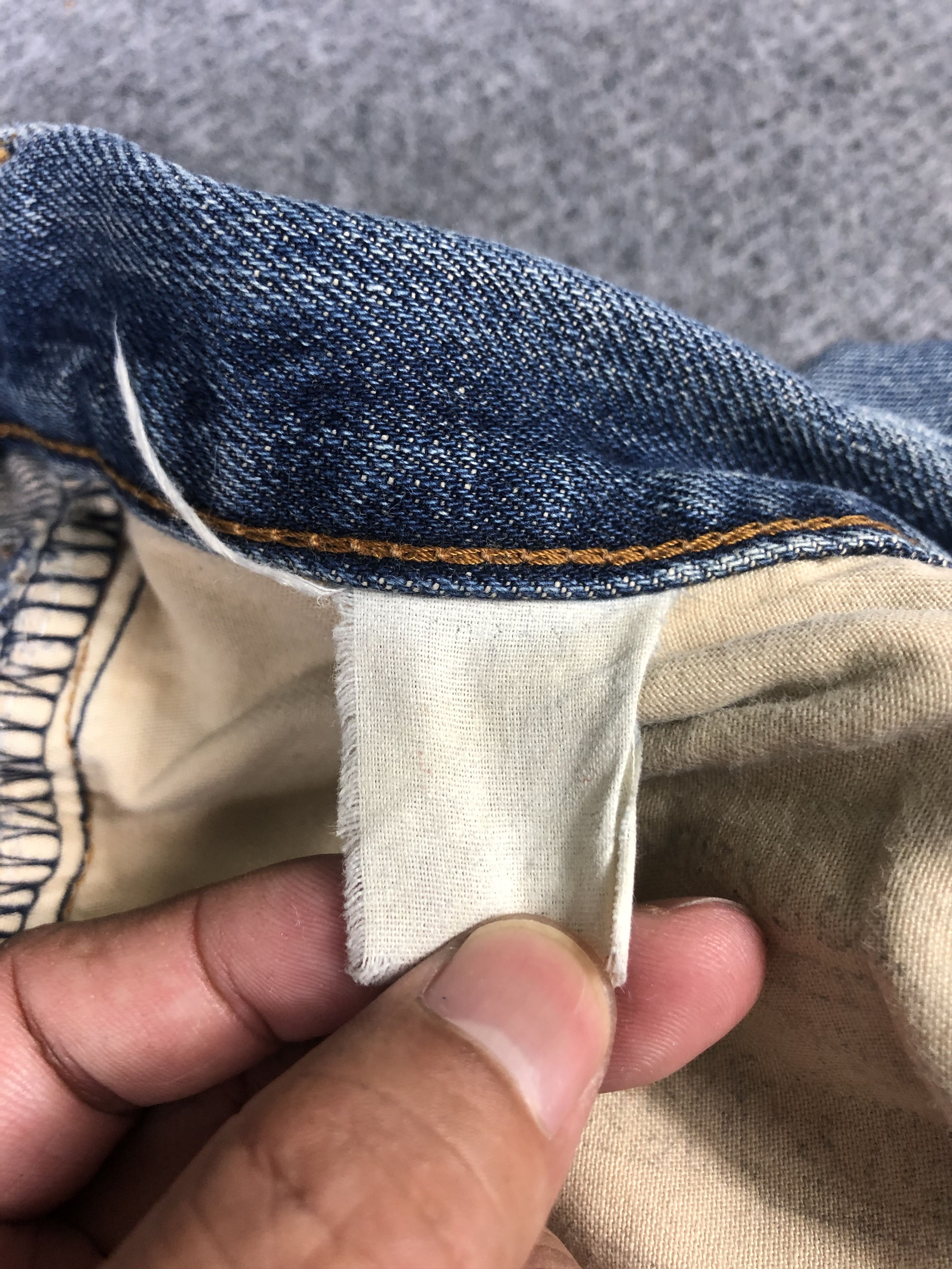Levi's Vintage Levis Big E 502 33x36 Size US 33 - 7 Thumbnail