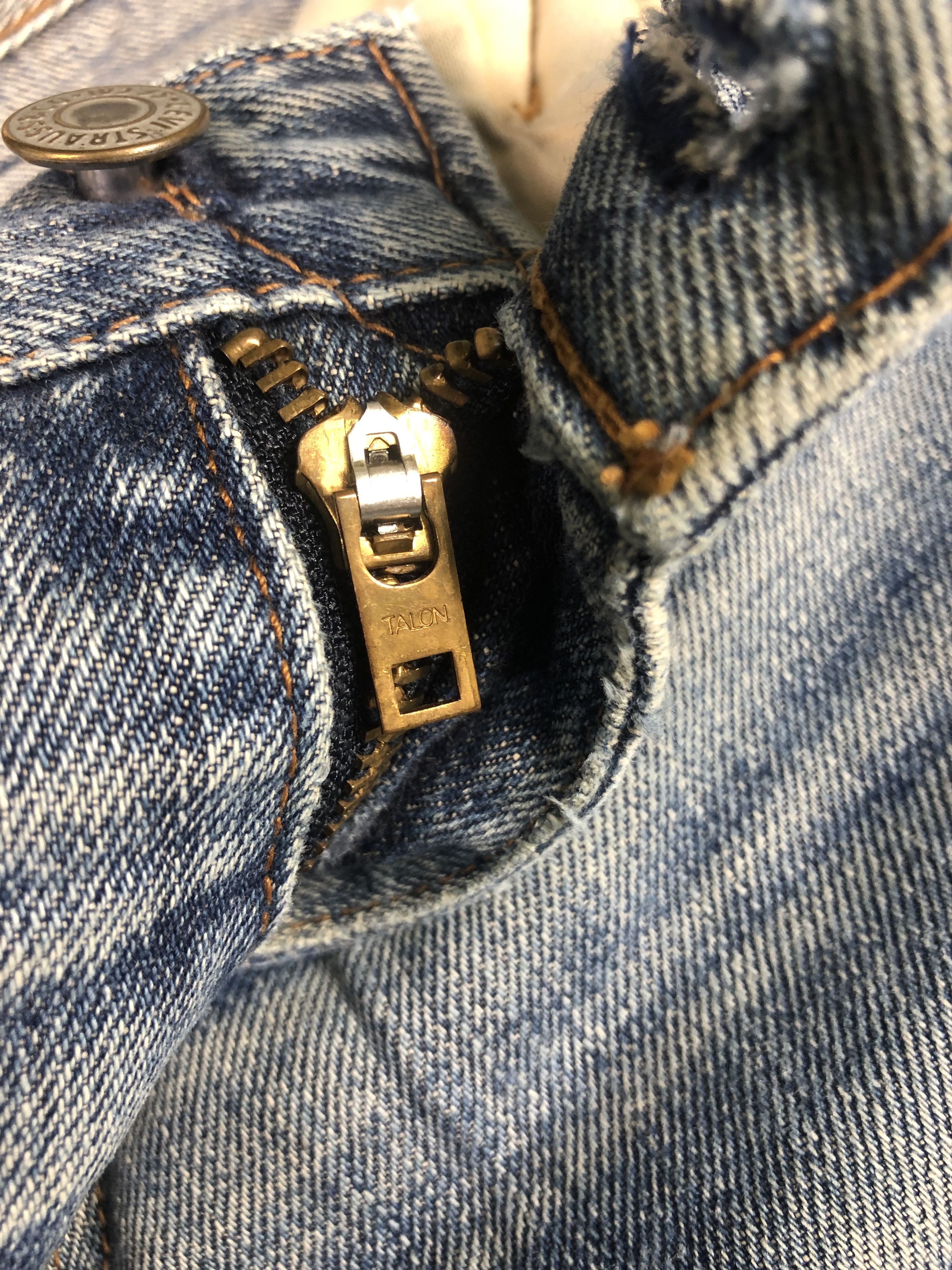 Levi's Vintage Levis Big E 502 33x36 Size US 33 - 4 Thumbnail