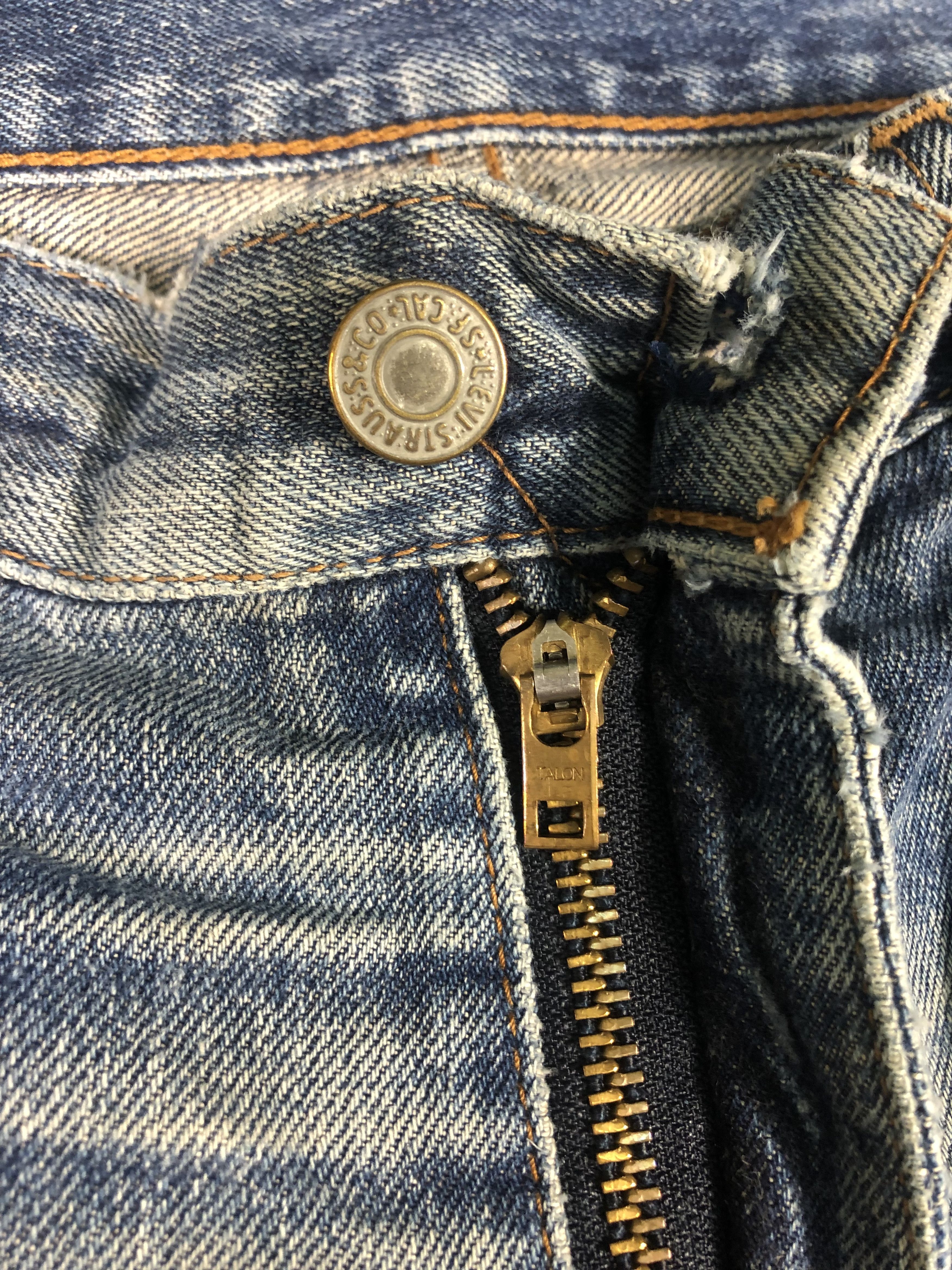 Levi's Vintage Levis Big E 502 33x36 Size US 33 - 3 Thumbnail