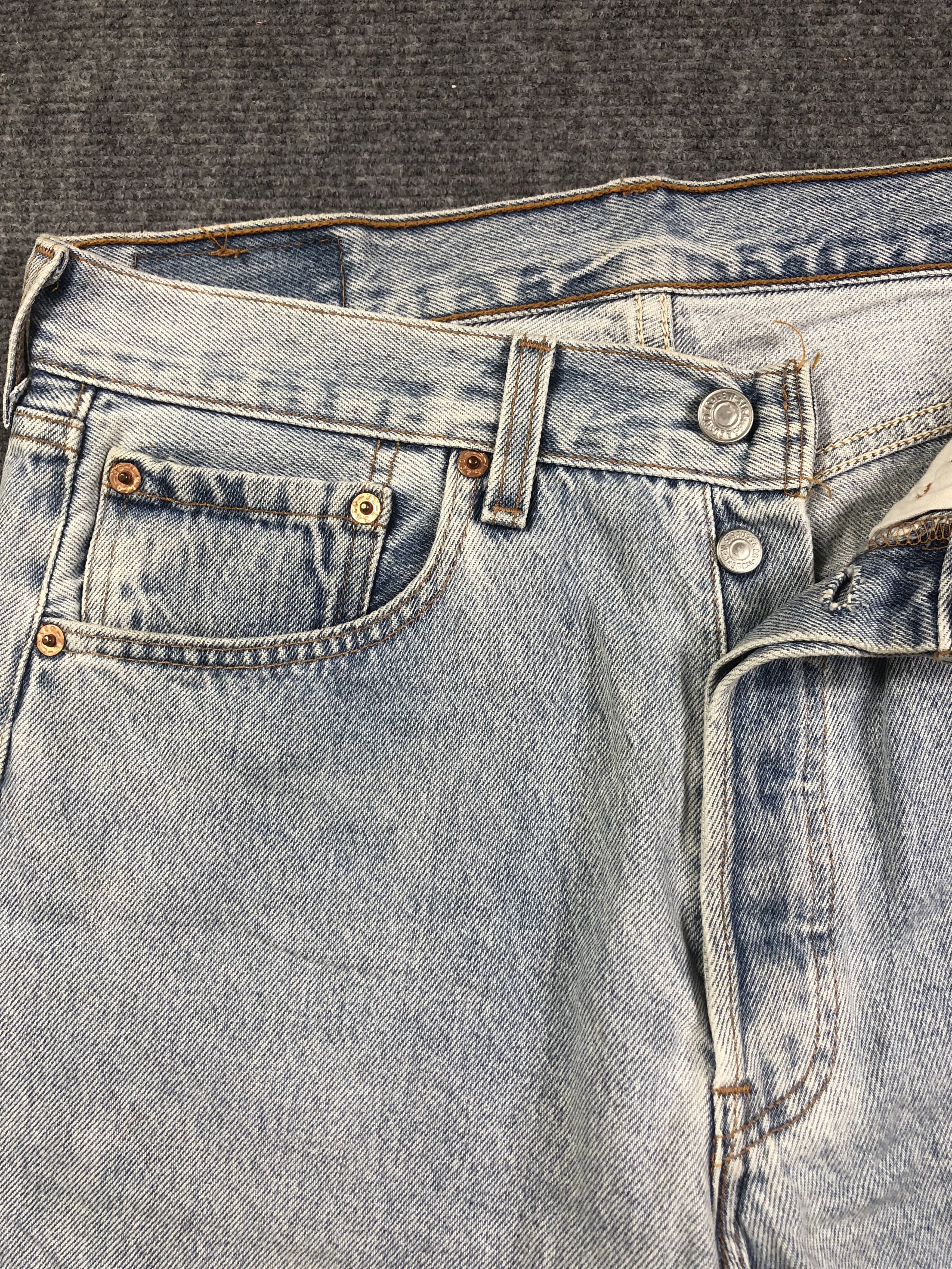 Levi's Wash Blue Vintage Levis 501 32x29 Size US 32 / EU 48 - 2 Thumbnail