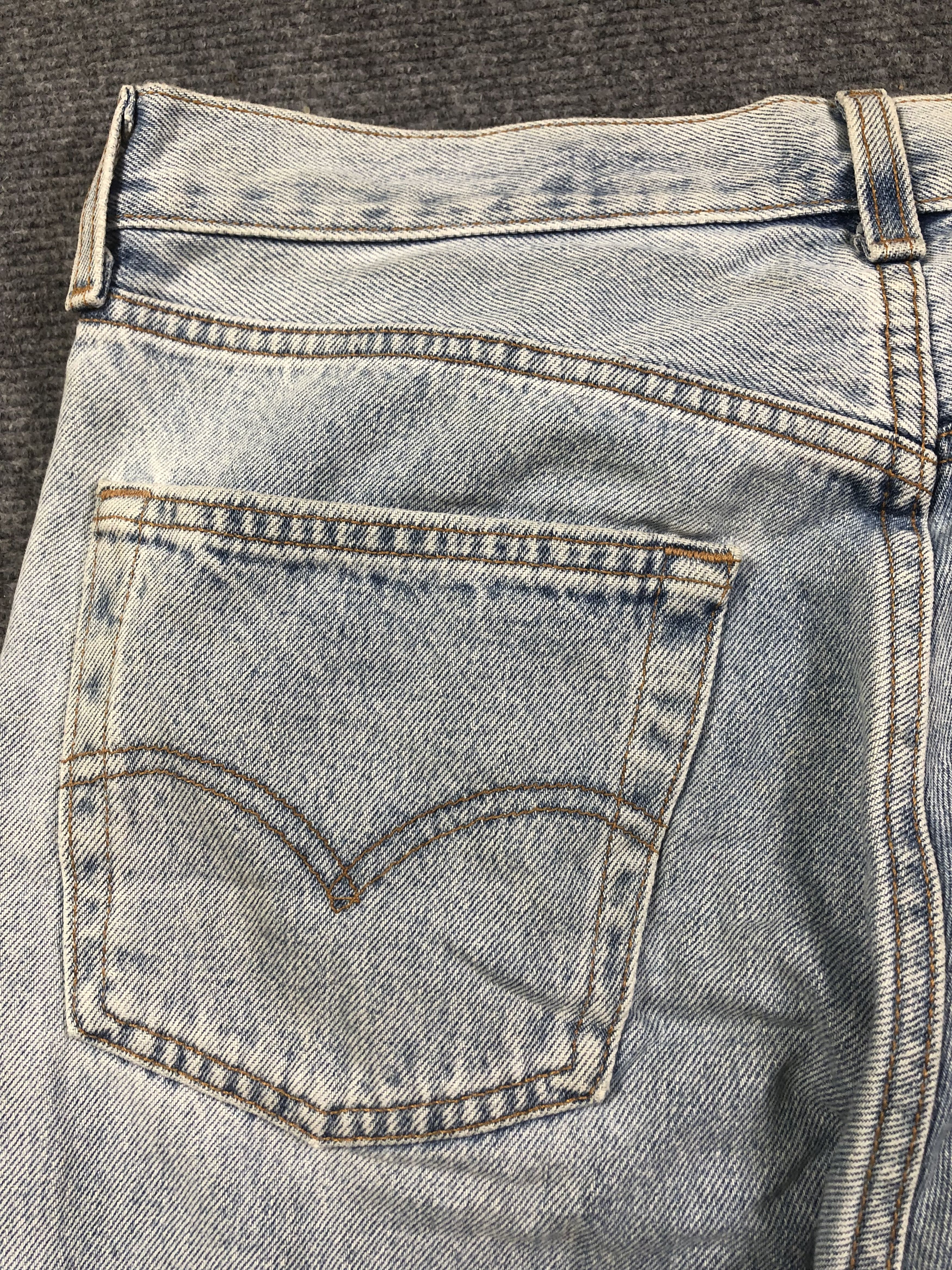 Levi's Wash Blue Vintage Levis 501 32x29 Size US 32 / EU 48 - 7 Thumbnail