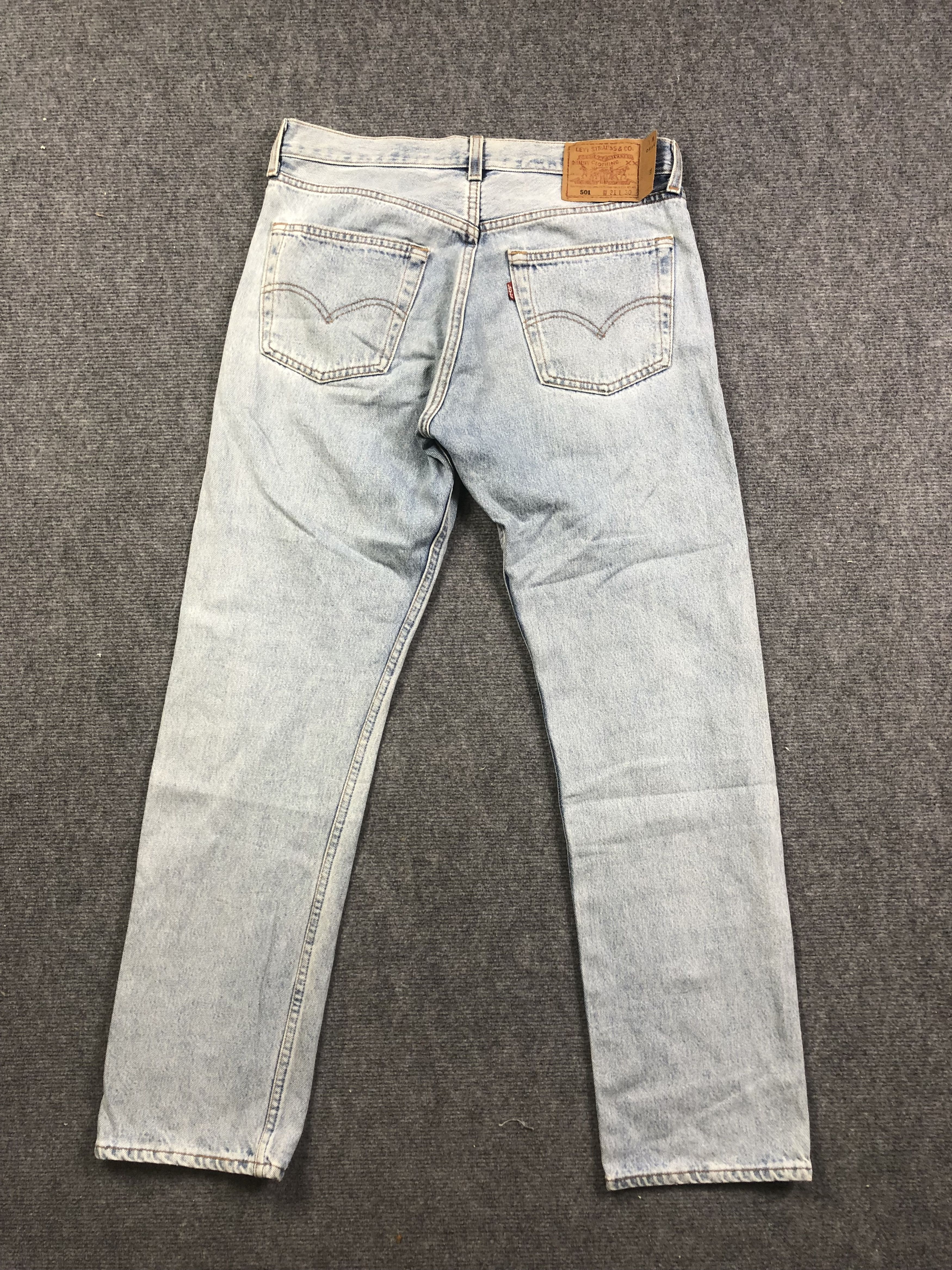 Levi's Wash Blue Vintage Levis 501 32x29 Size US 32 / EU 48 - 8 Thumbnail