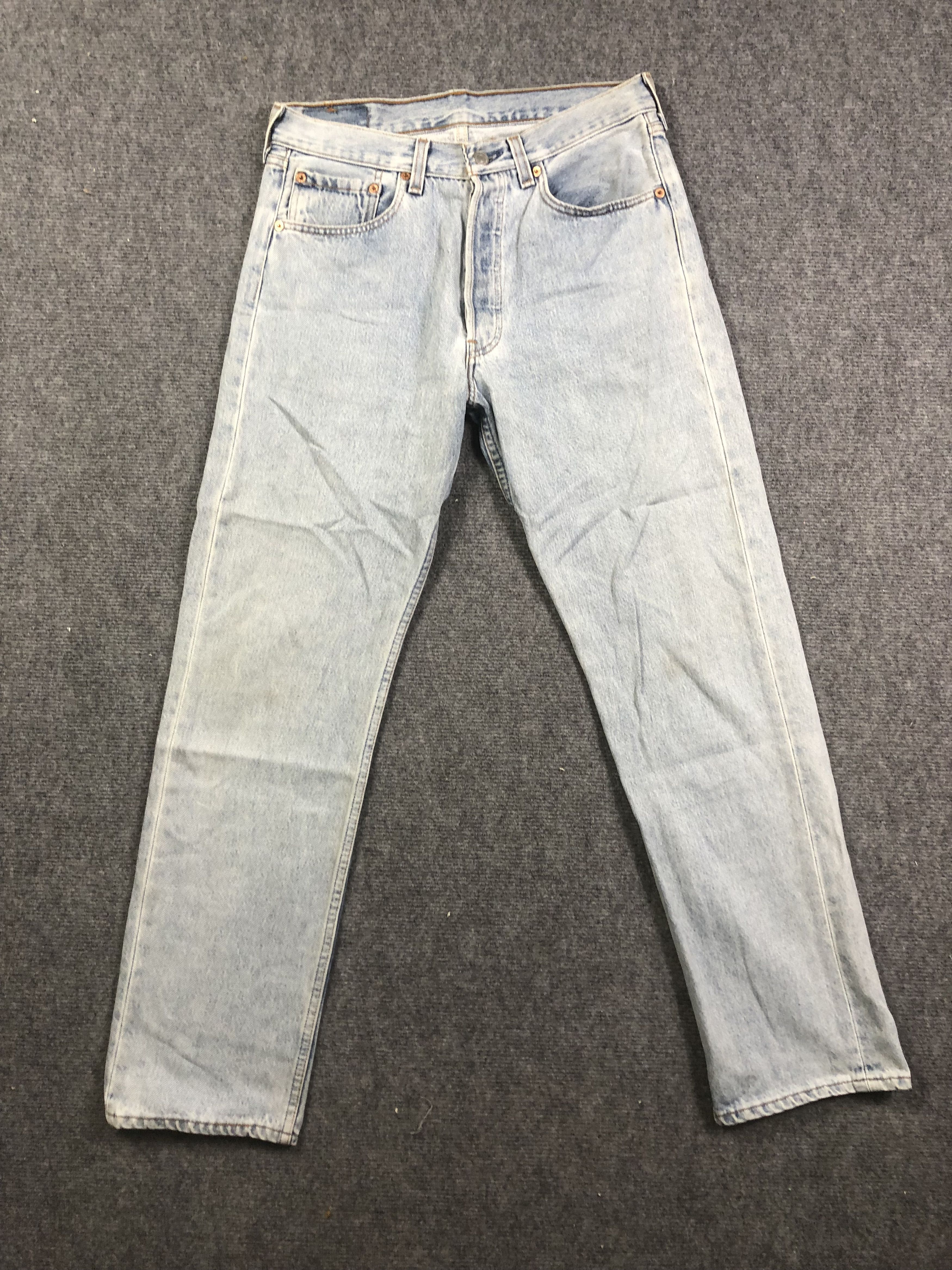 Levi's Wash Blue Vintage Levis 501 32x29 Size US 32 / EU 48 - 1 Thumbnail