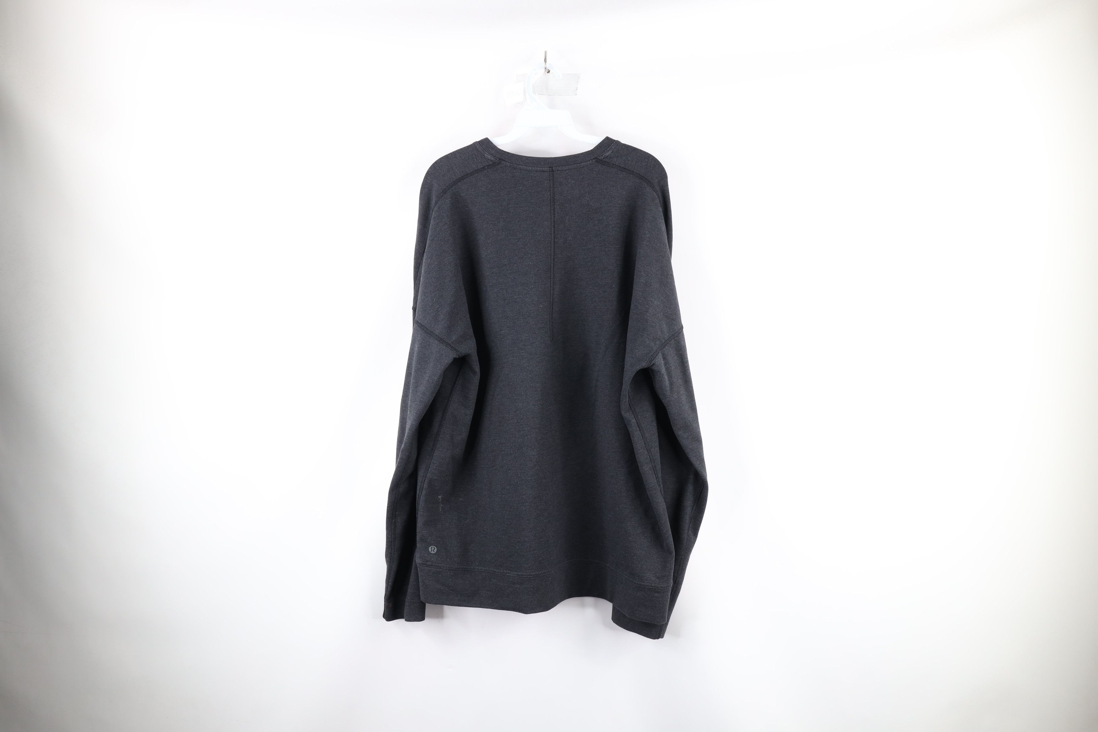 Vintage Lululemon Long Sleeve Crewneck Sweatshirt Geometric Blue Size US XL / EU 56 / 4 - 5 Thumbnail