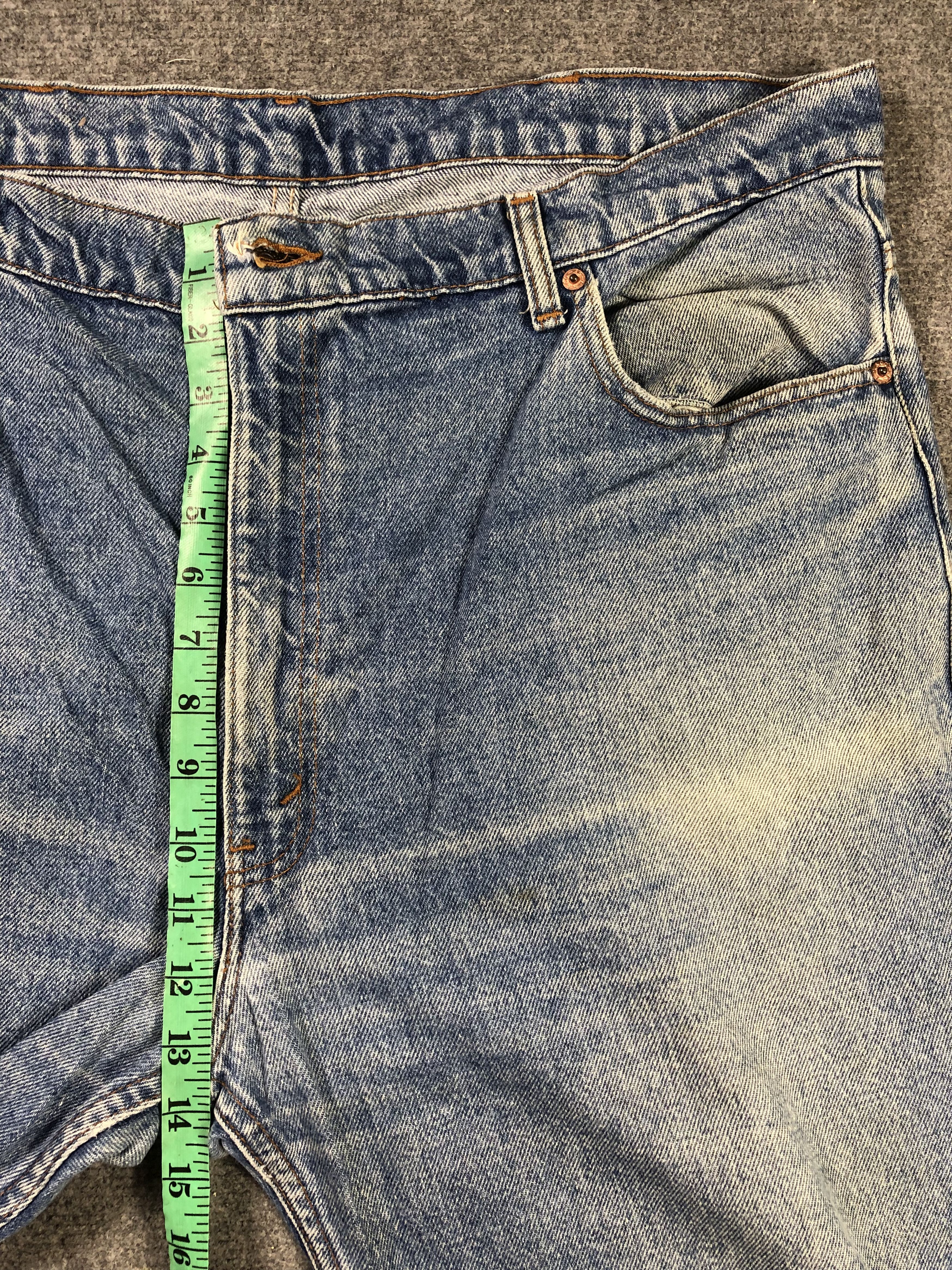 Levi's Wash Blue Vintage Levis 505 Jeans 41X32.5 Size US 41 - 10 Thumbnail