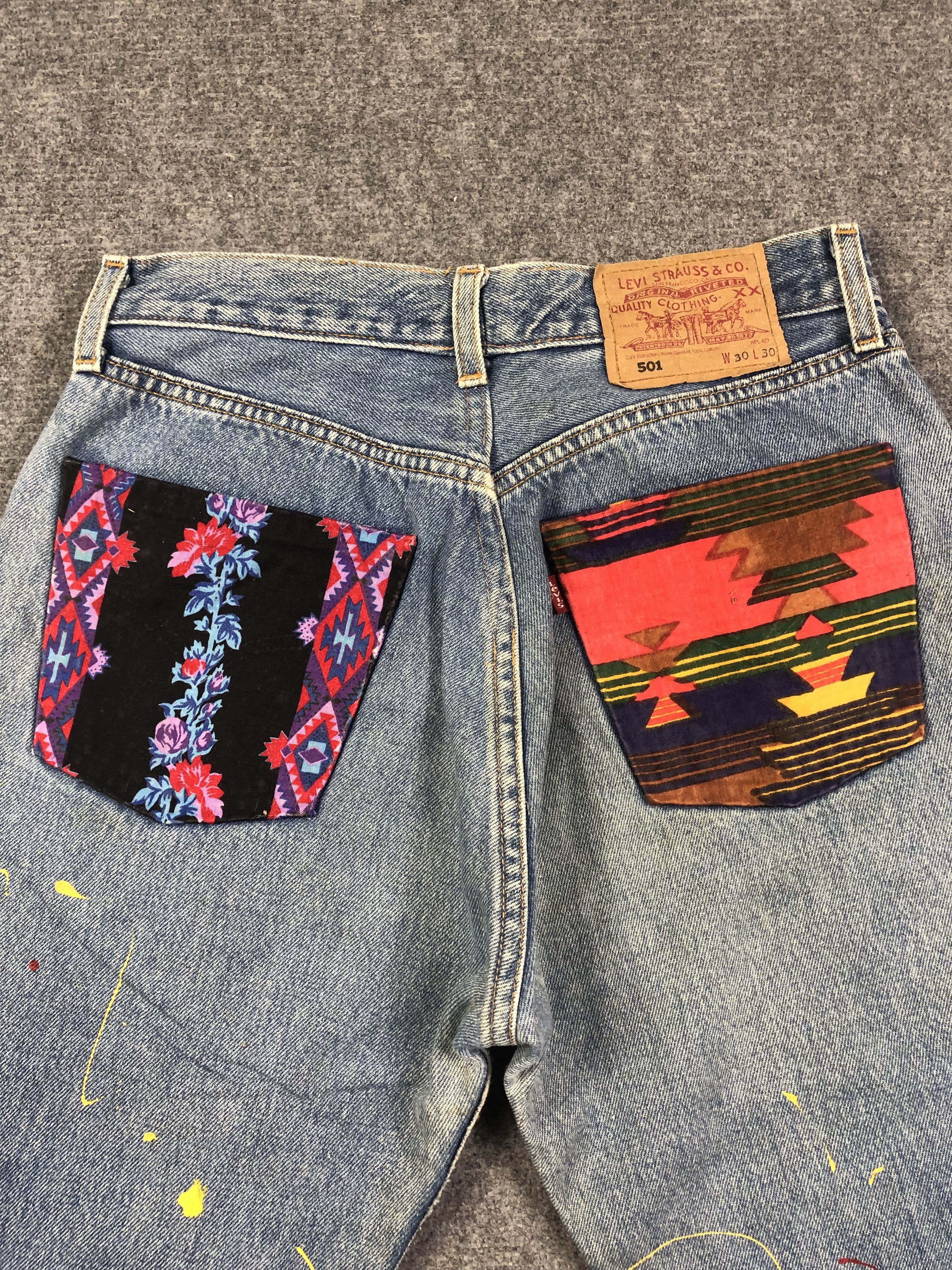 Levi's Vintage Levis 501 Custom 29x18 Size US 29 - 8 Thumbnail