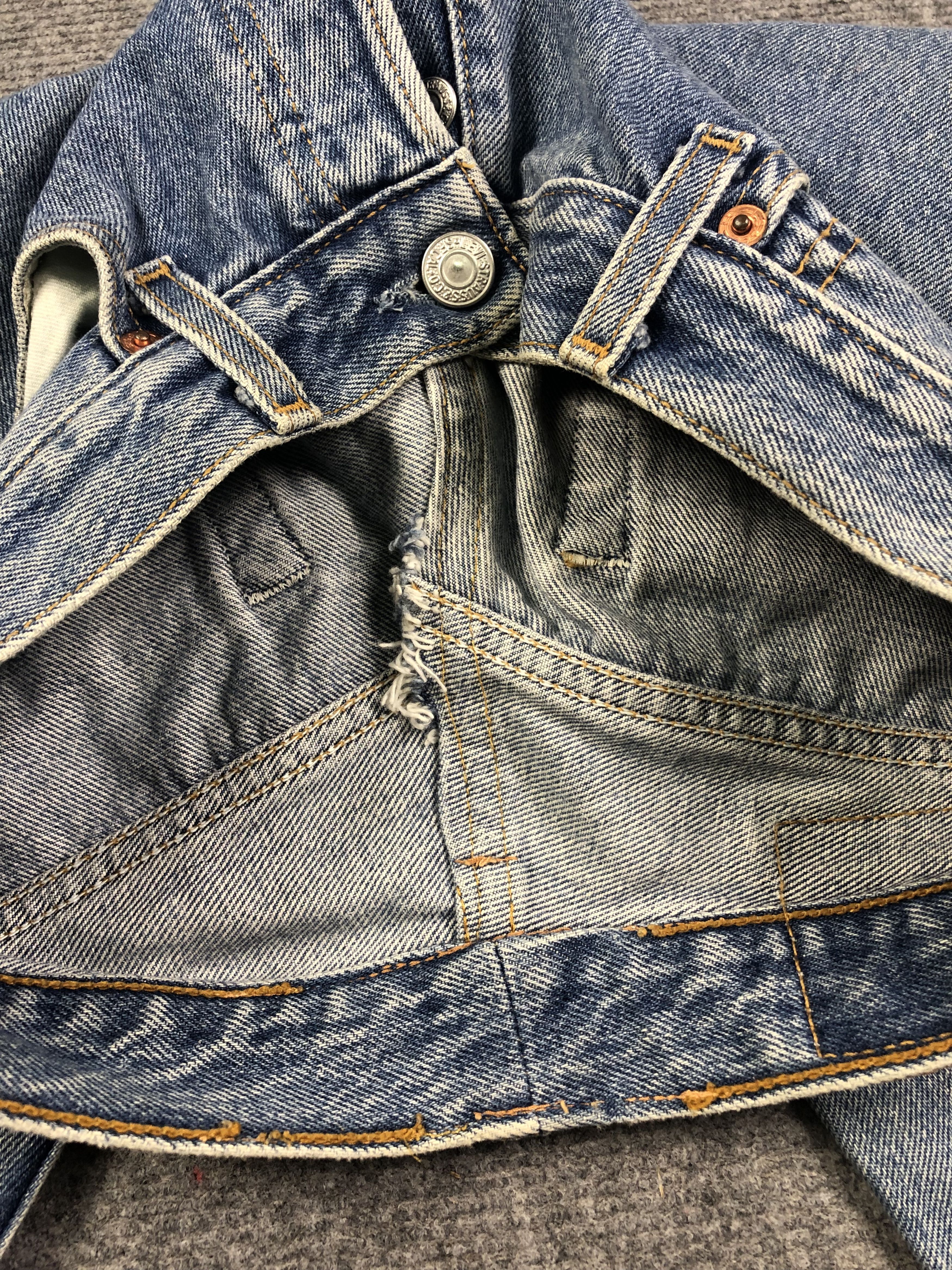 Levi's Vintage Levis 501 Custom 29x18 Size US 29 - 9 Thumbnail
