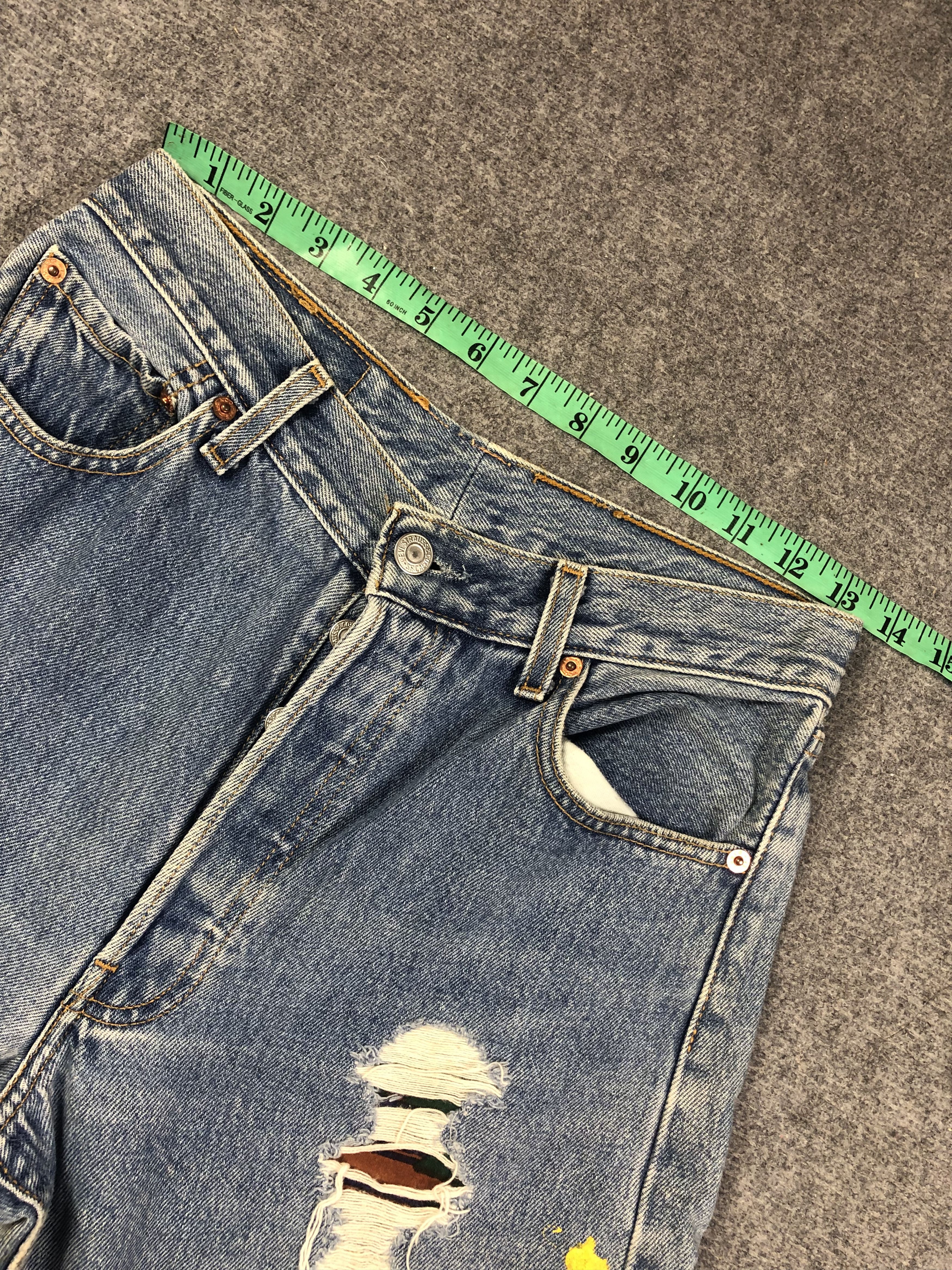 Levi's Vintage Levis 501 Custom 29x18 Size US 29 - 4 Thumbnail