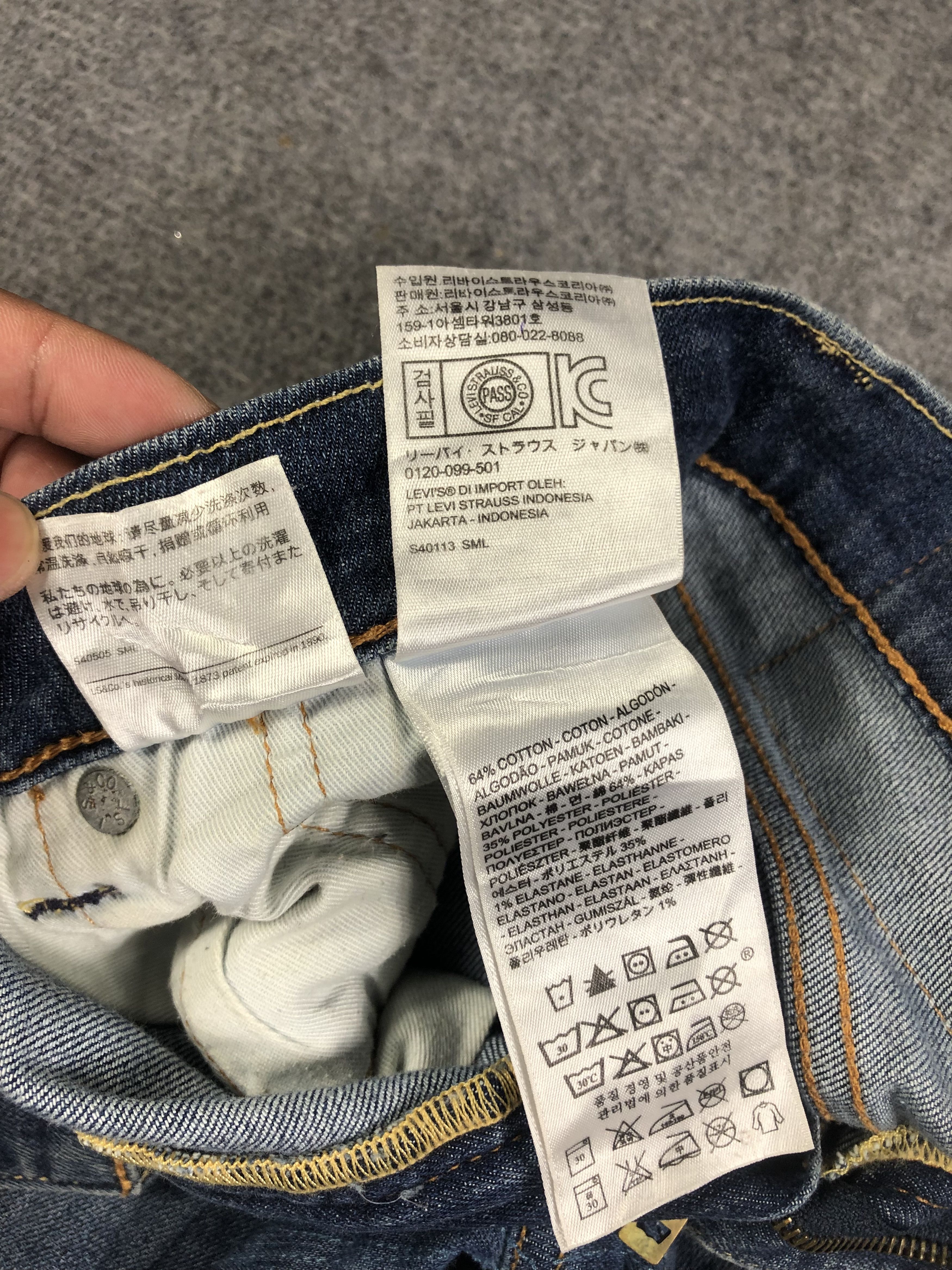 Levi's Faded blue Levis 502 Jeans 33x29.5 Size US 33 - 5 Thumbnail