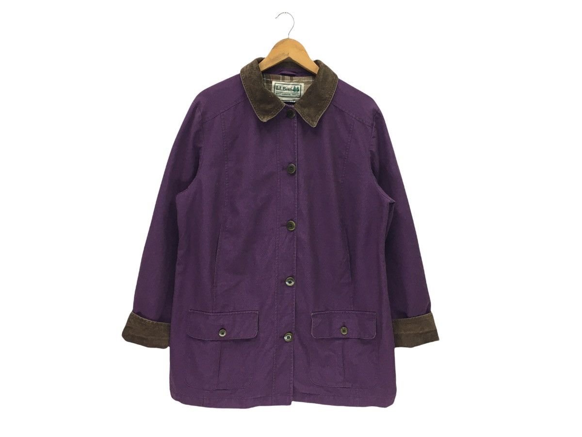 L.L. Bean × Vintage Vintage L.L Bean Outdoor Purple Jacket Size US L / EU 52-54 / 3 - 1 Thumbnail