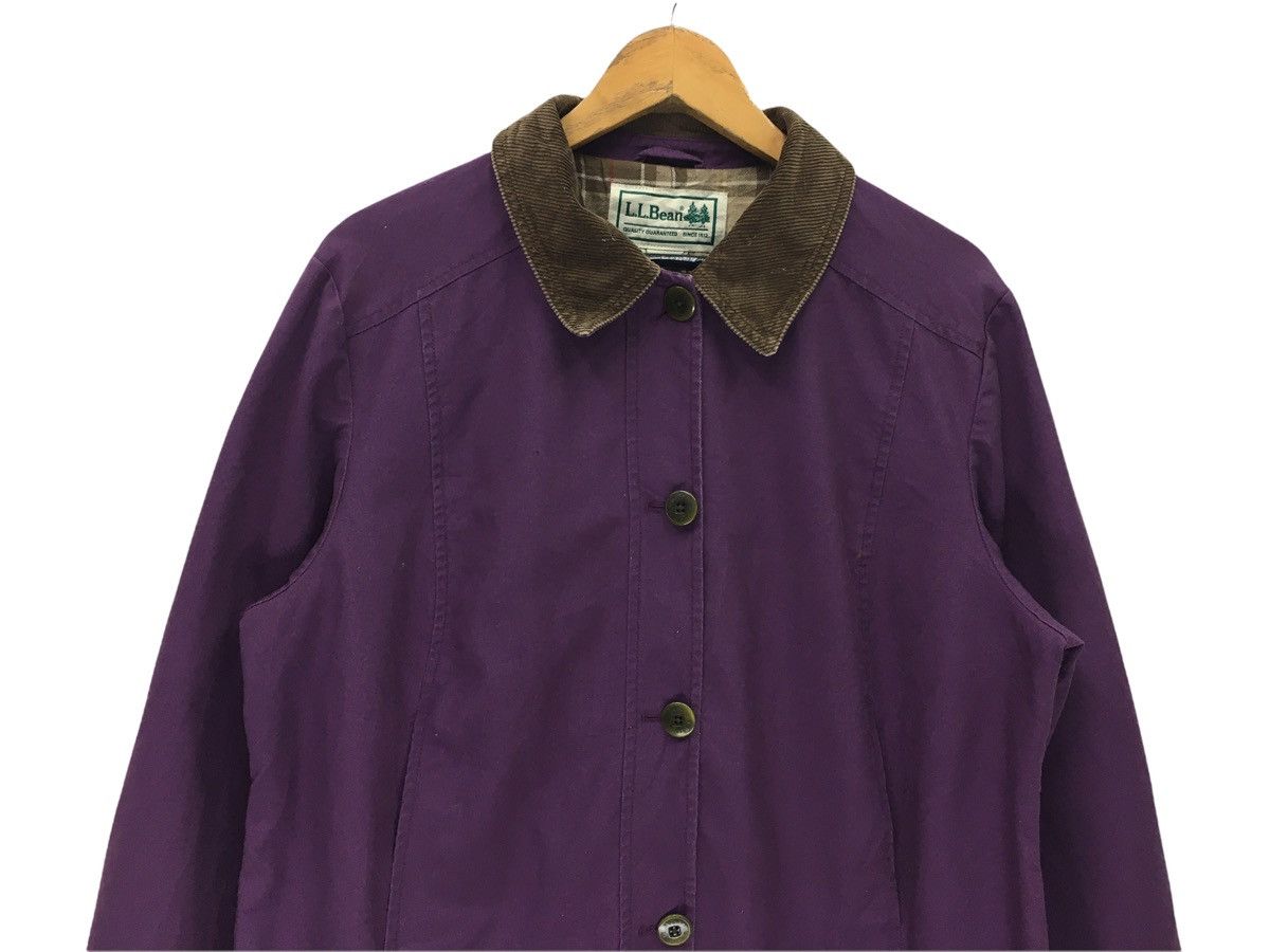 L.L. Bean × Vintage Vintage L.L Bean Outdoor Purple Jacket Size US L / EU 52-54 / 3 - 2 Thumbnail