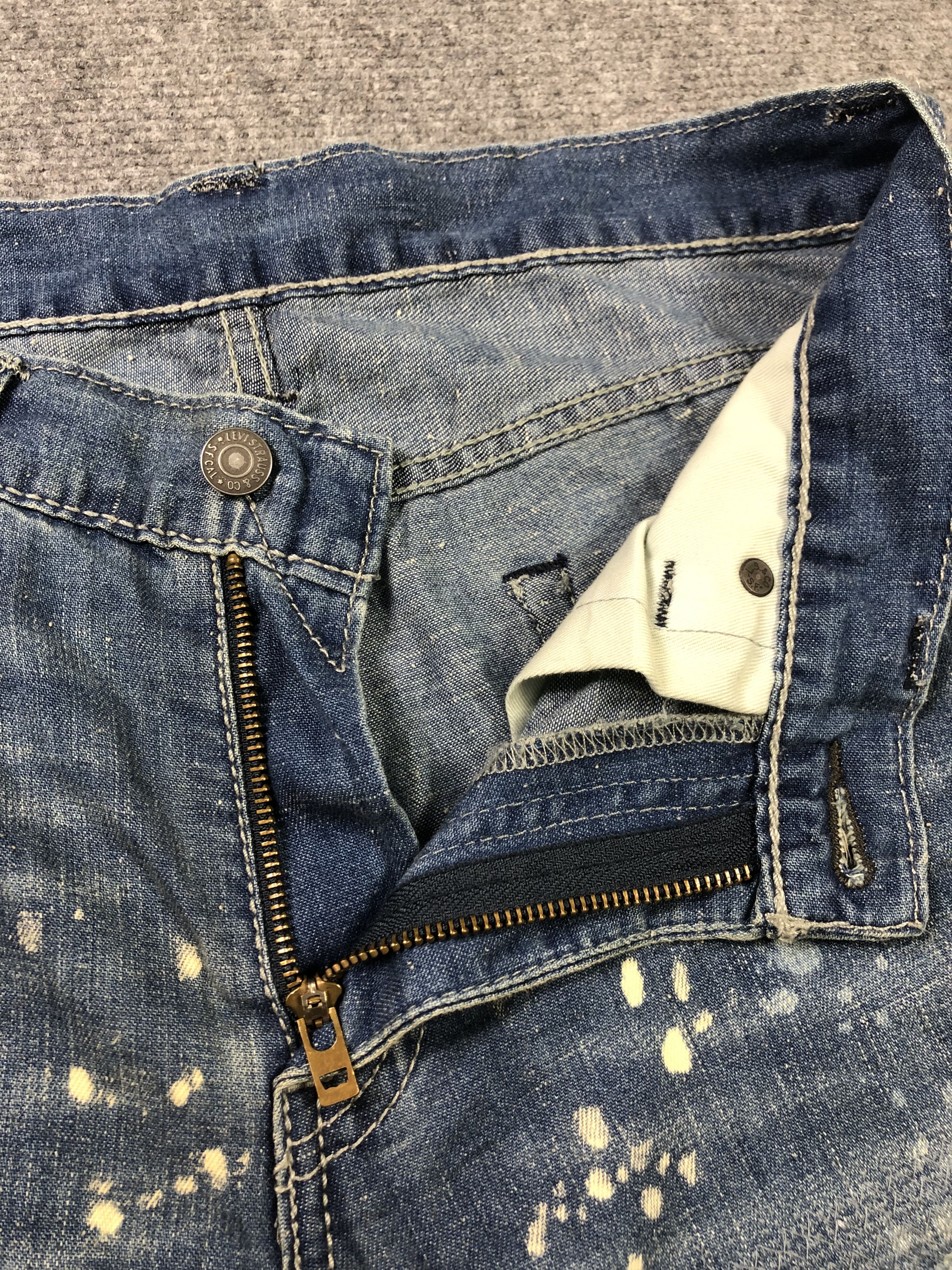 Levi's Levis 511 Paint Denim Jeans 31x31 Size US 31 - 5 Thumbnail