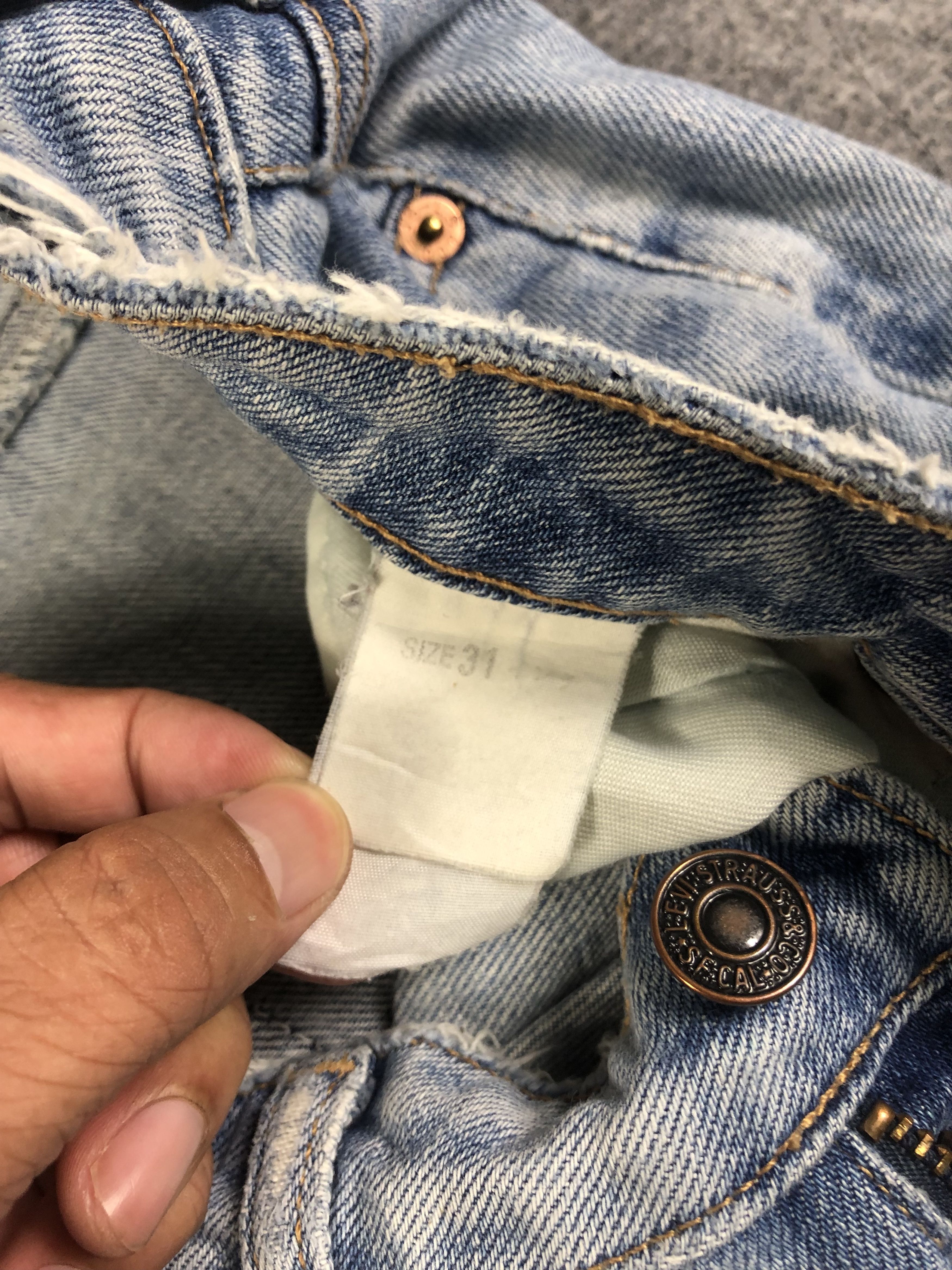 Levi's Levis Red Tab Ladies 30x29.5 Size 30" / US 8 / IT 44 - 6 Thumbnail