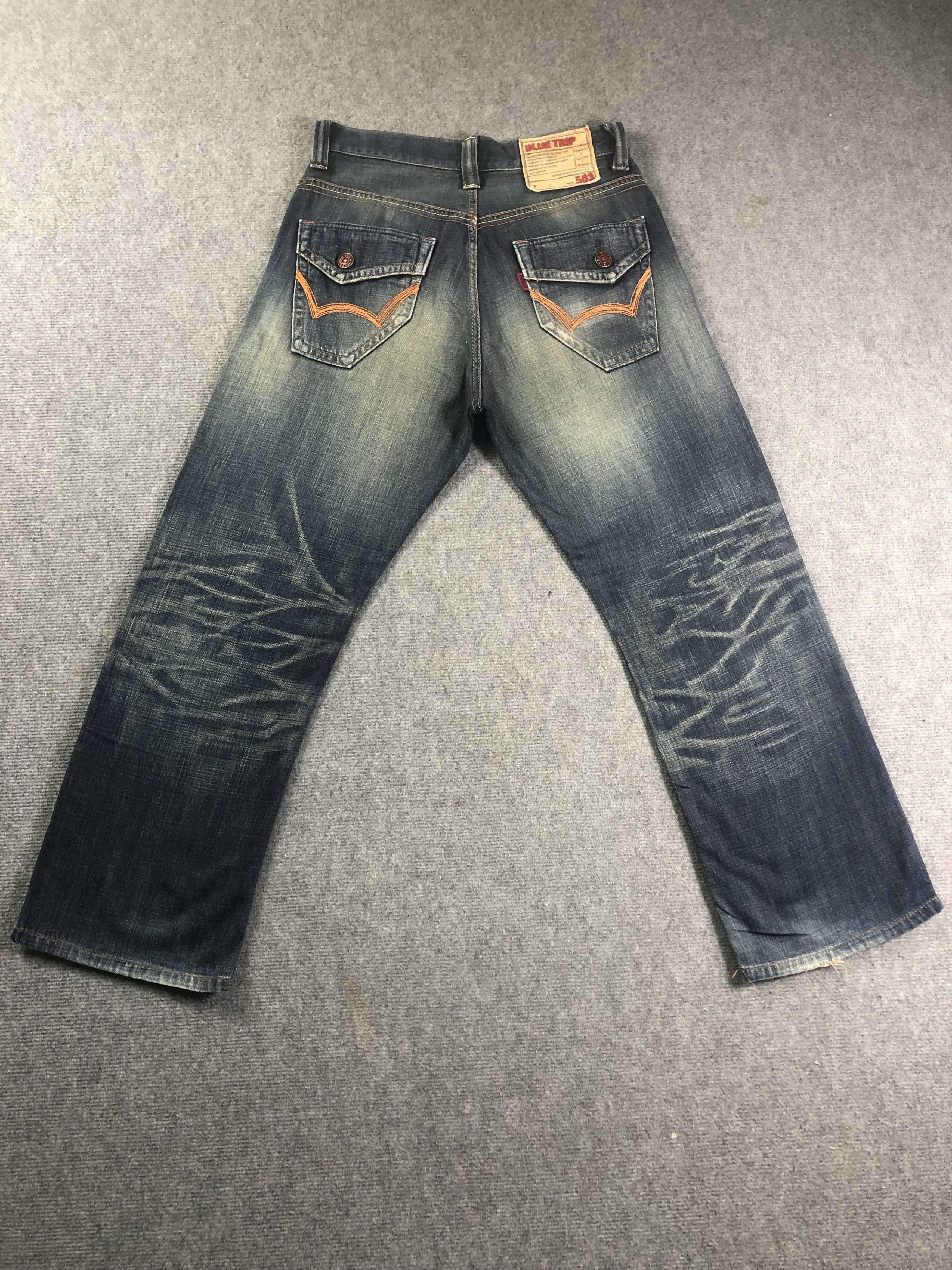 Edwin Rusty Edwin Blue Trip 31x27.5 Size US 34 / EU 50 - 13 Thumbnail