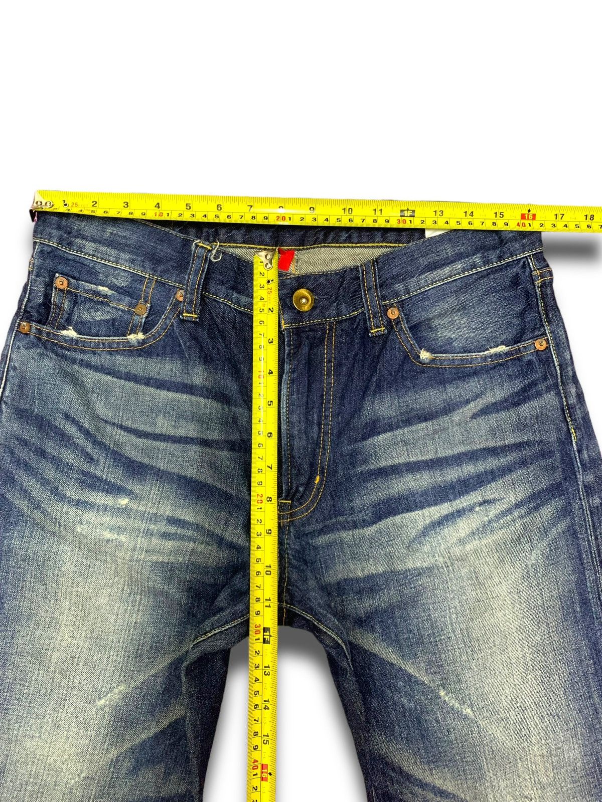 Japanese Brand × Uniqlo Vintage Y2K Japanese Denim Size US 33 - 11 Thumbnail