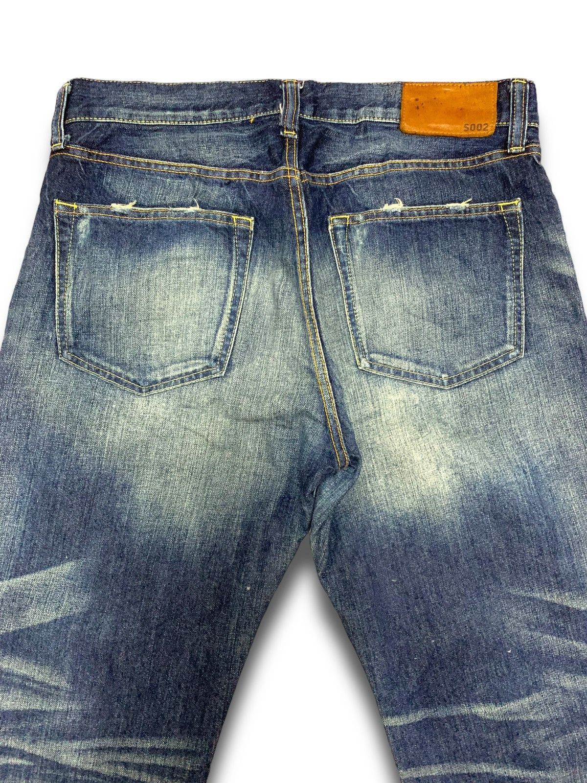Japanese Brand × Uniqlo Vintage Y2K Japanese Denim Size US 33 - 3 Thumbnail