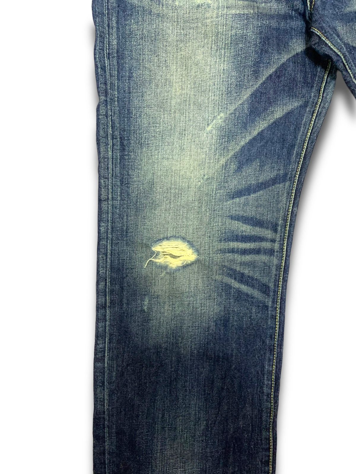 Japanese Brand × Uniqlo Vintage Y2K Japanese Denim Size US 33 - 5 Thumbnail