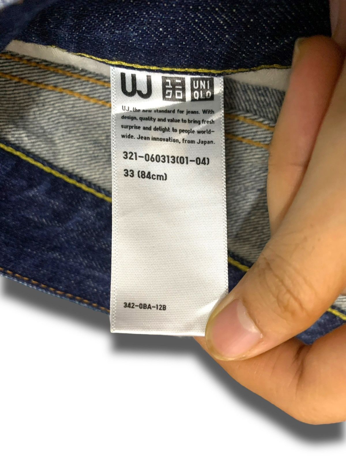 Japanese Brand × Uniqlo Vintage Y2K Japanese Denim Size US 33 - 9 Thumbnail
