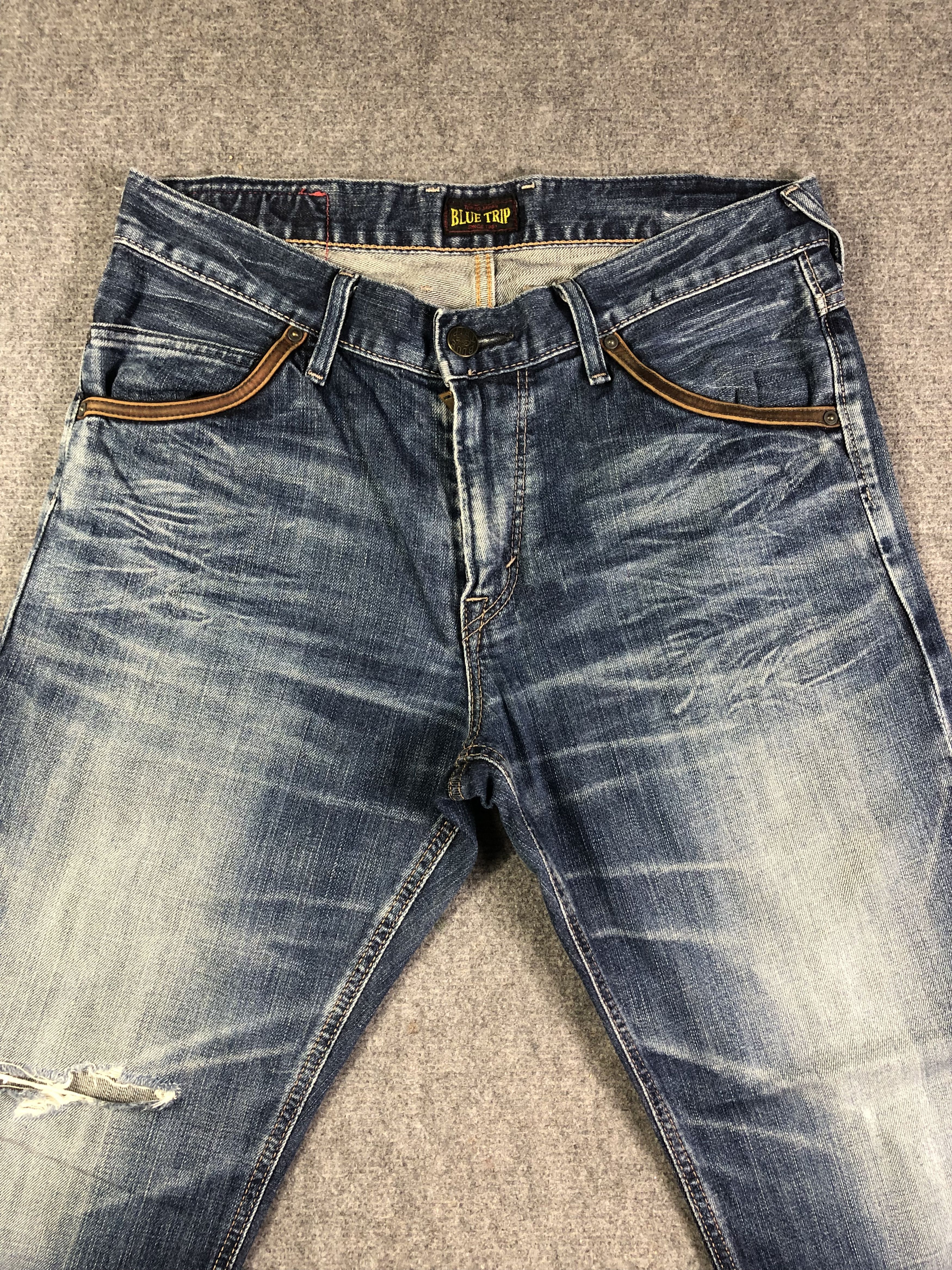 Edwin Faded Blue Edwin Blue Trip Jeans 34x30 Size US 34 / EU 50 - 2 Thumbnail