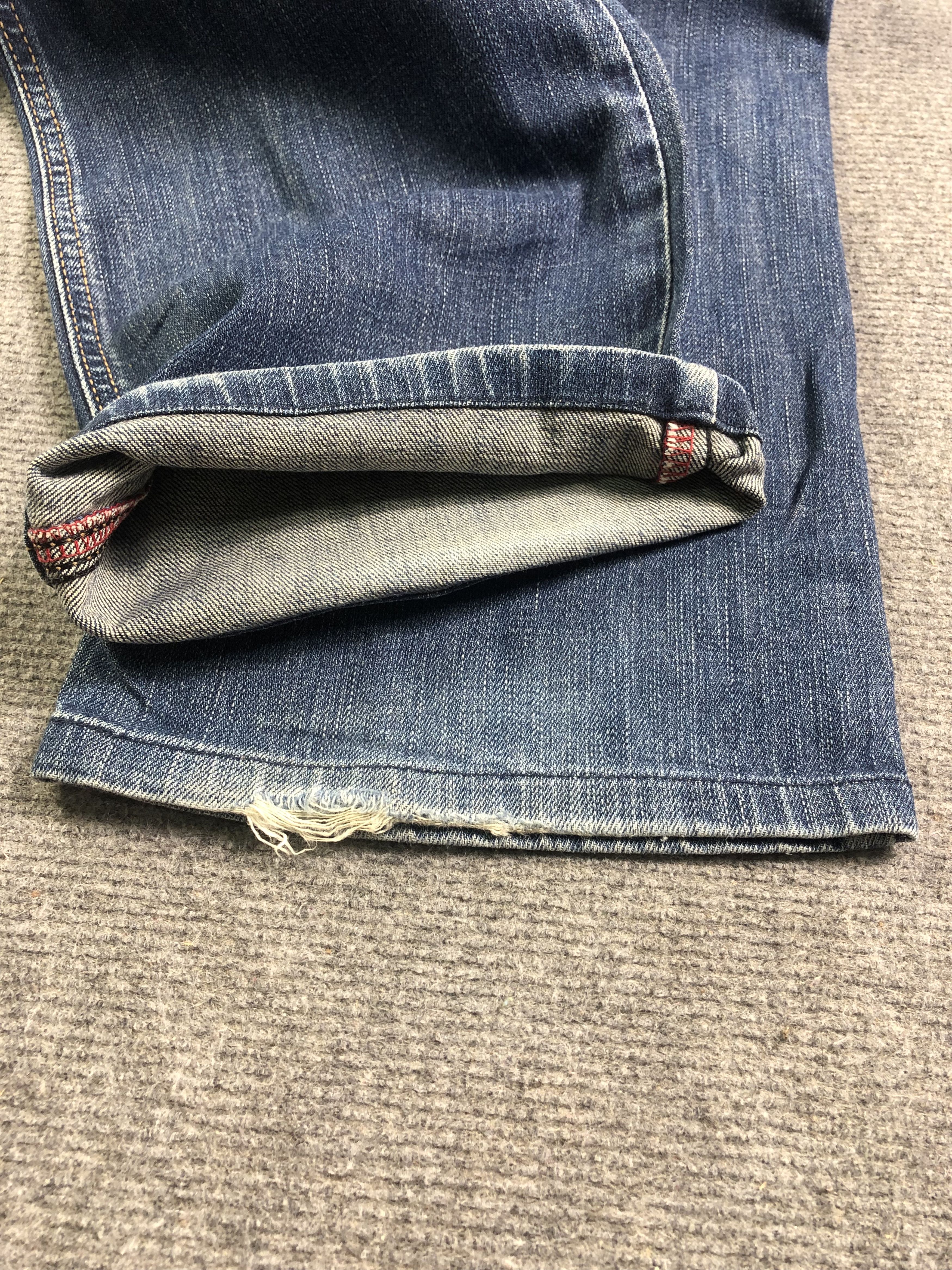 Edwin Faded Blue Edwin Blue Trip Jeans 34x30 Size US 34 / EU 50 - 11 Thumbnail