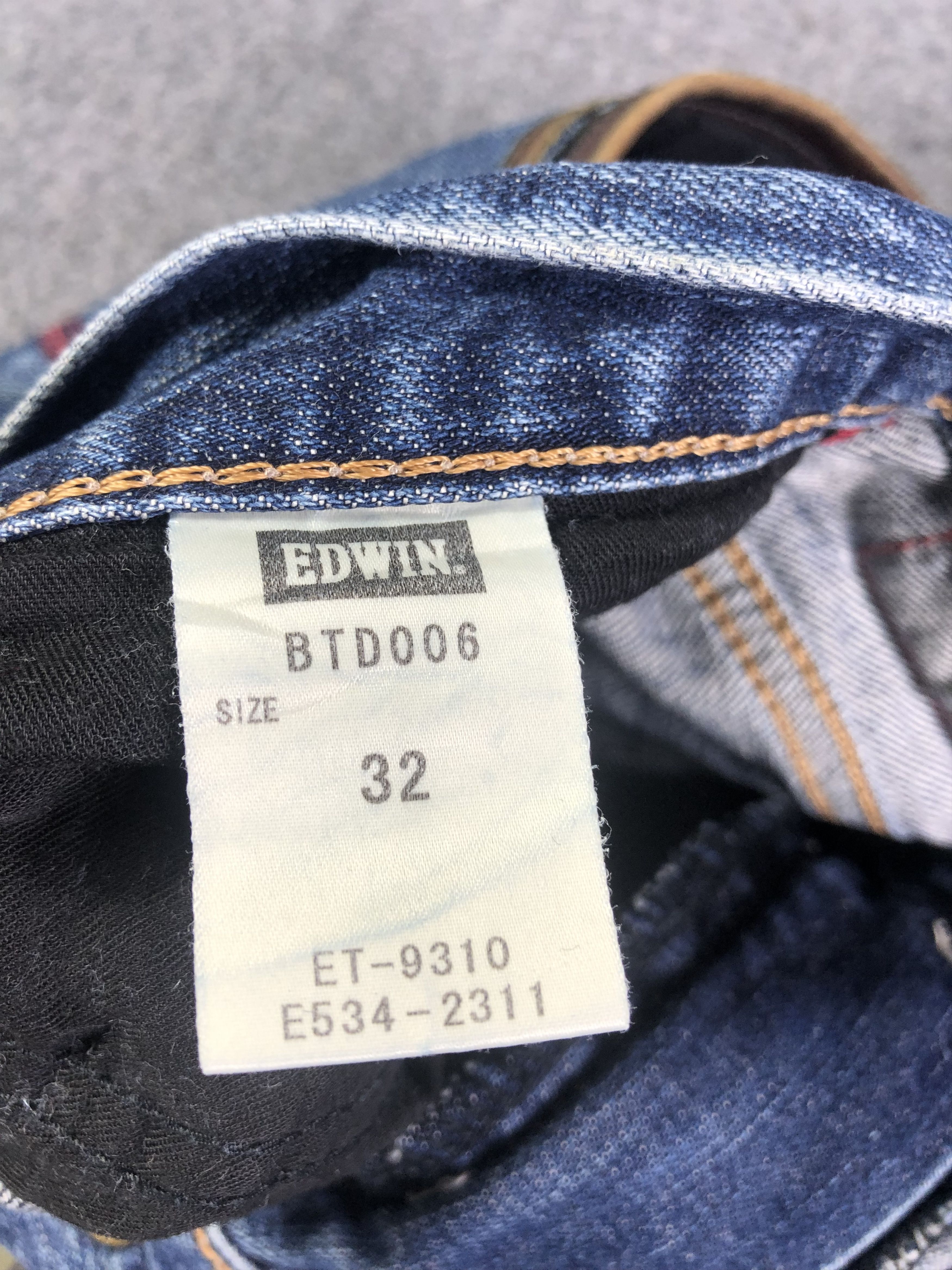 Edwin Faded Blue Edwin Blue Trip Jeans 34x30 Size US 34 / EU 50 - 4 Thumbnail