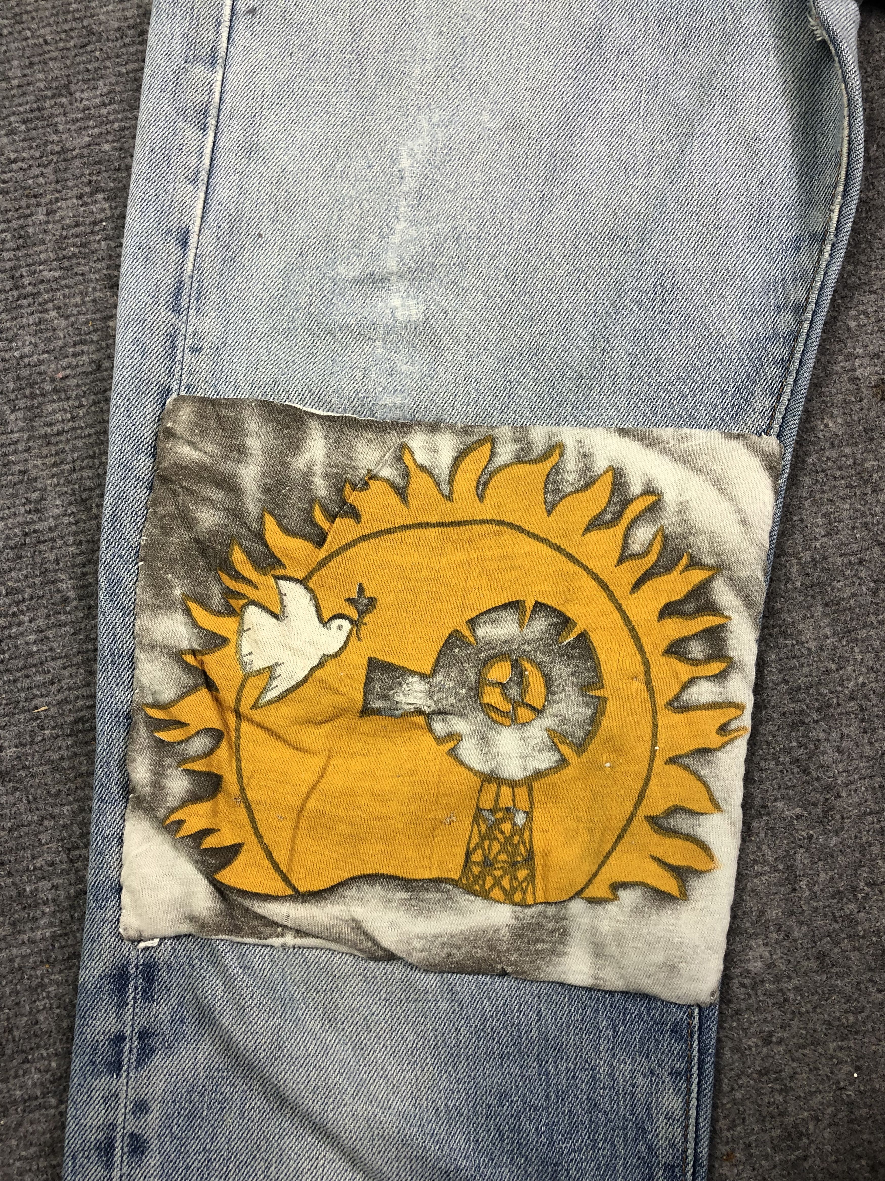 Levi's Wash Blue Vintage Levis Custom Talon 42 Zipper 30x29 Size US 30 / EU 46 - 13 Thumbnail