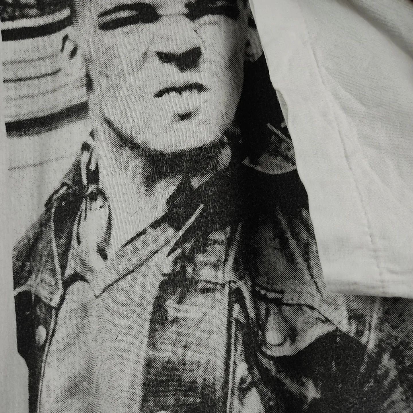 Band Tees × Vintage 90's Skinhead Punk tee Famous John Downing 1980 Photograph Size US XL / EU 56 / 4 - 3 Thumbnail