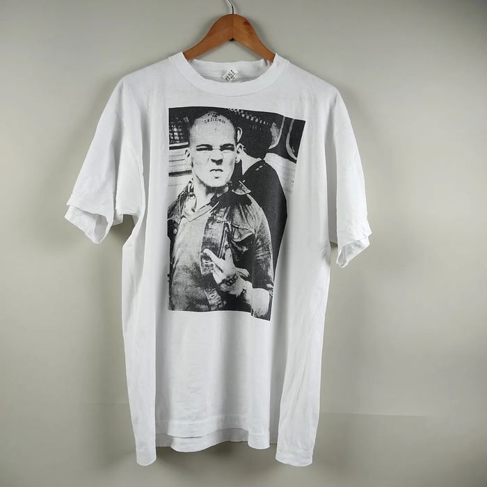 Vintage 90's Skinhead Punk tee Famous John Downing 1980 Photograph ...